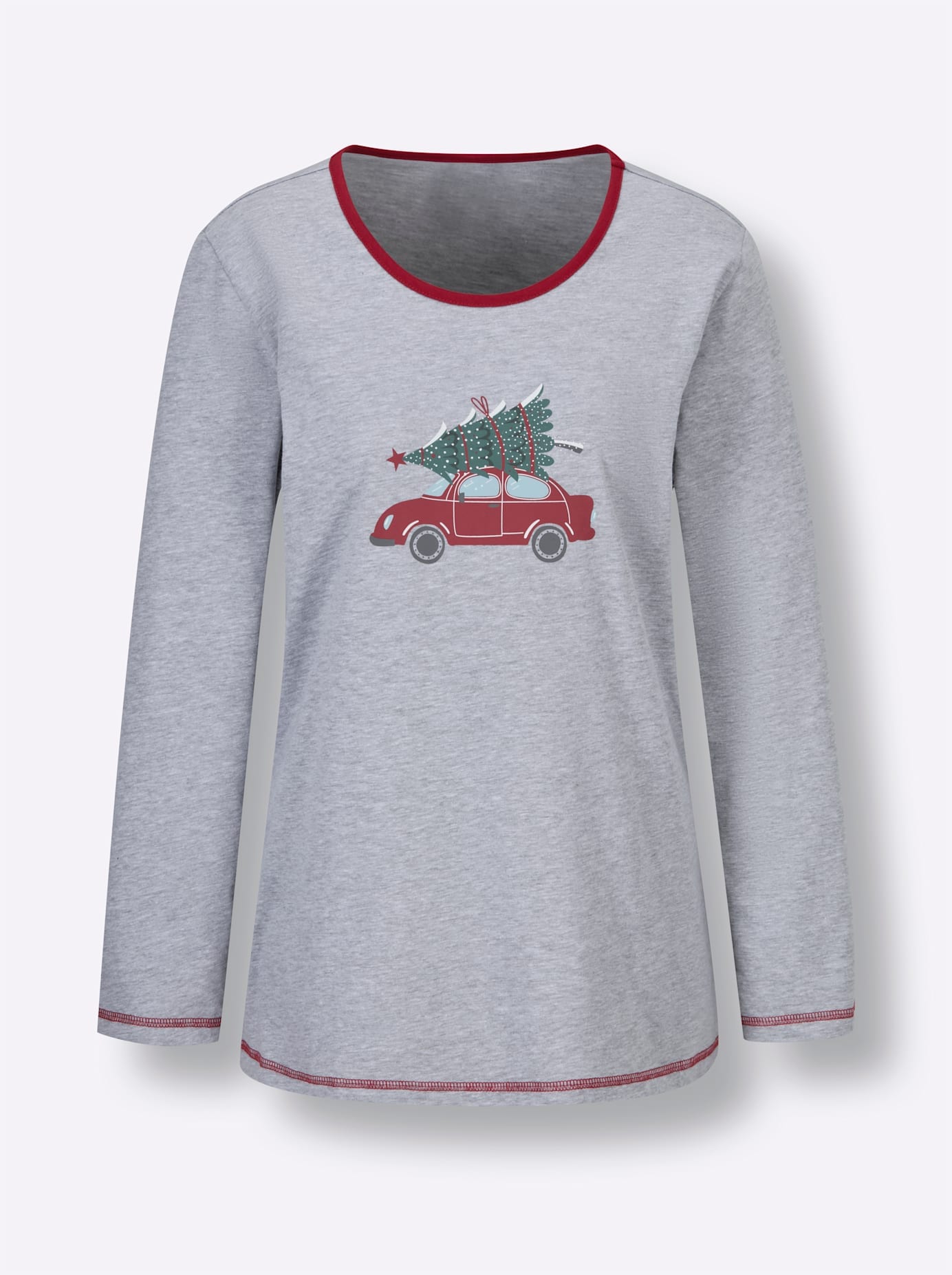 comtessa Rundhalsshirt »Schlafanzug-Shirt«, (1 tlg.)