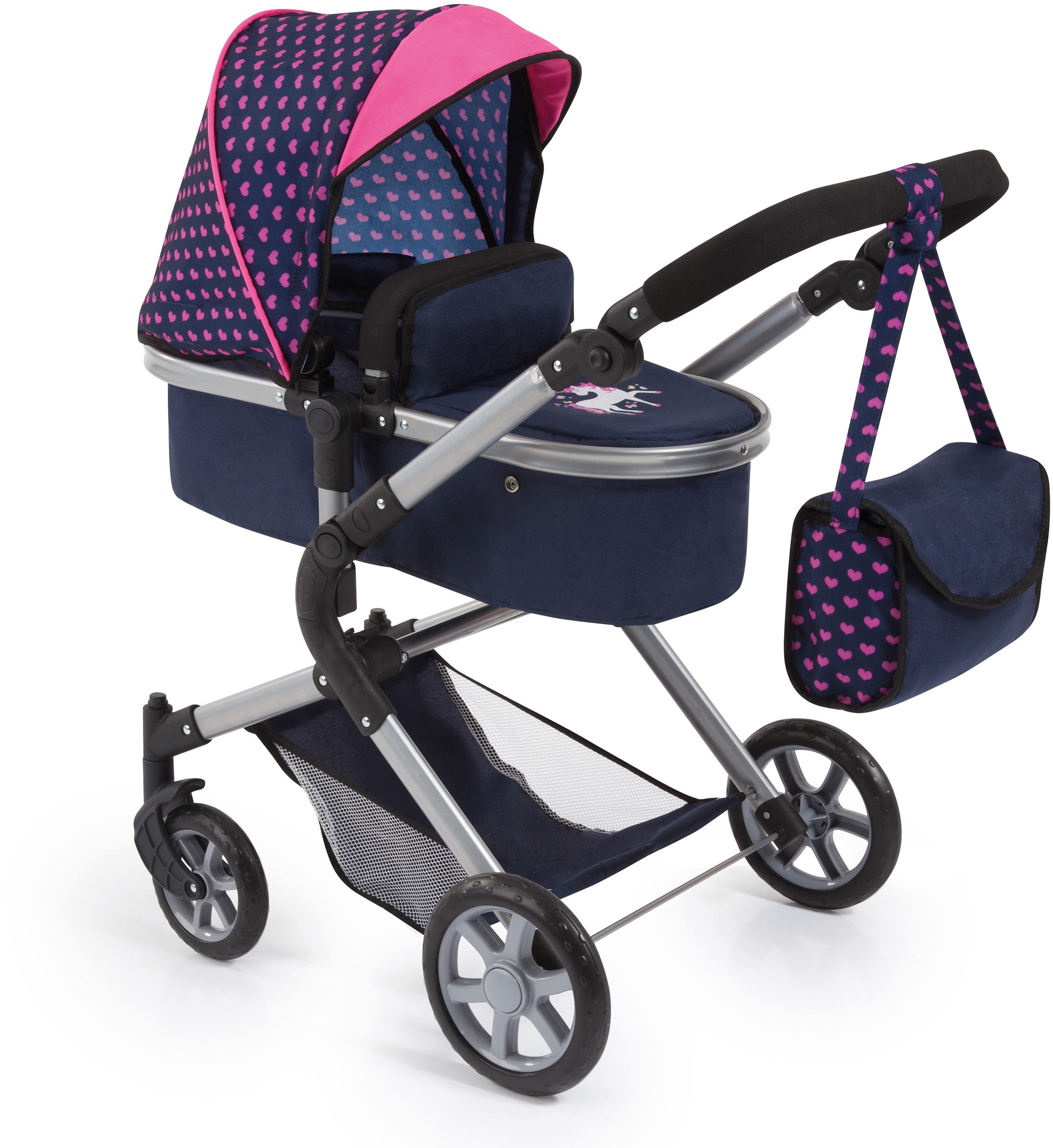 Bayer "City Neo, Blau/Pink"