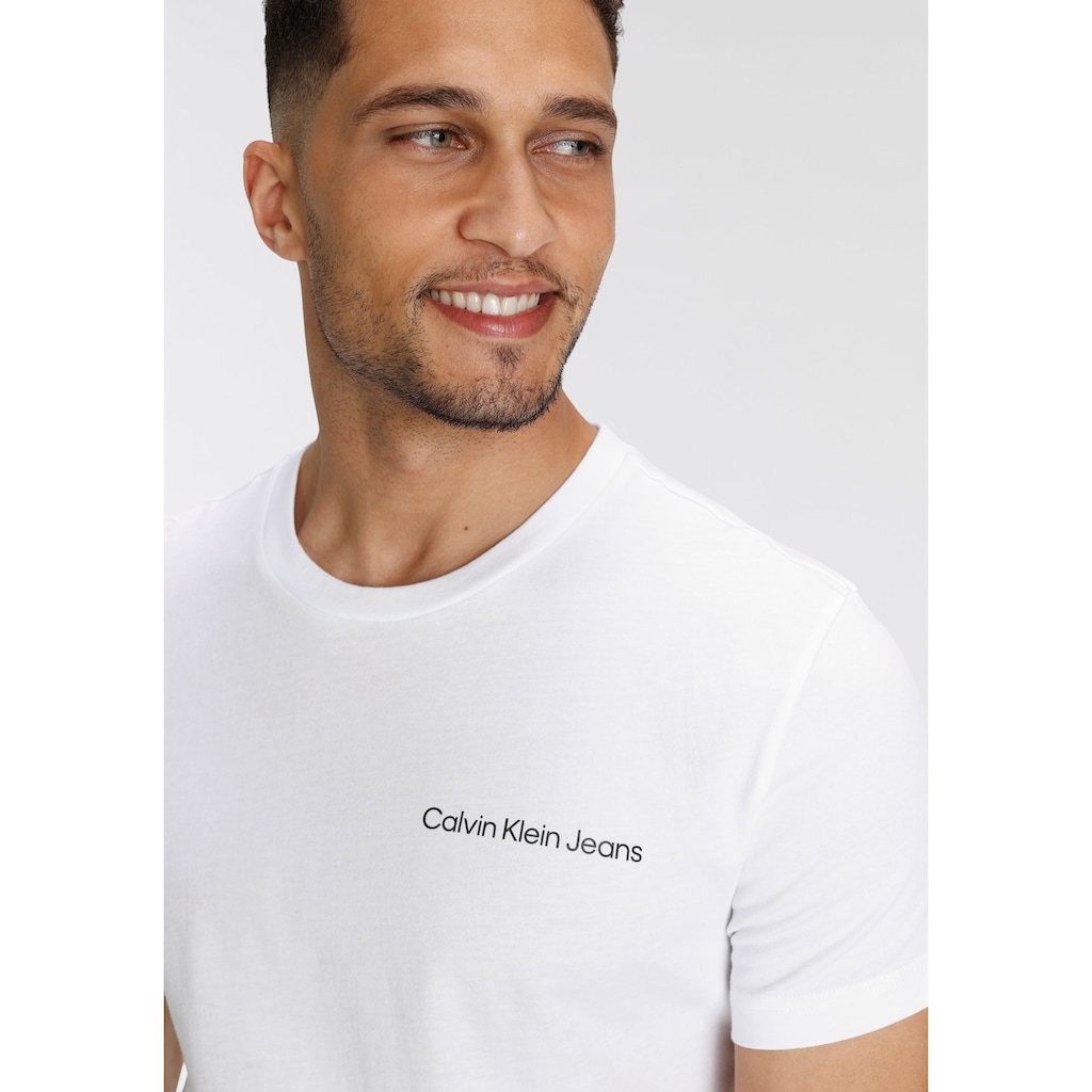 Calvin Klein Jeans T-Shirt »CHEST INSTITUTIONAL SLIM TEE«
