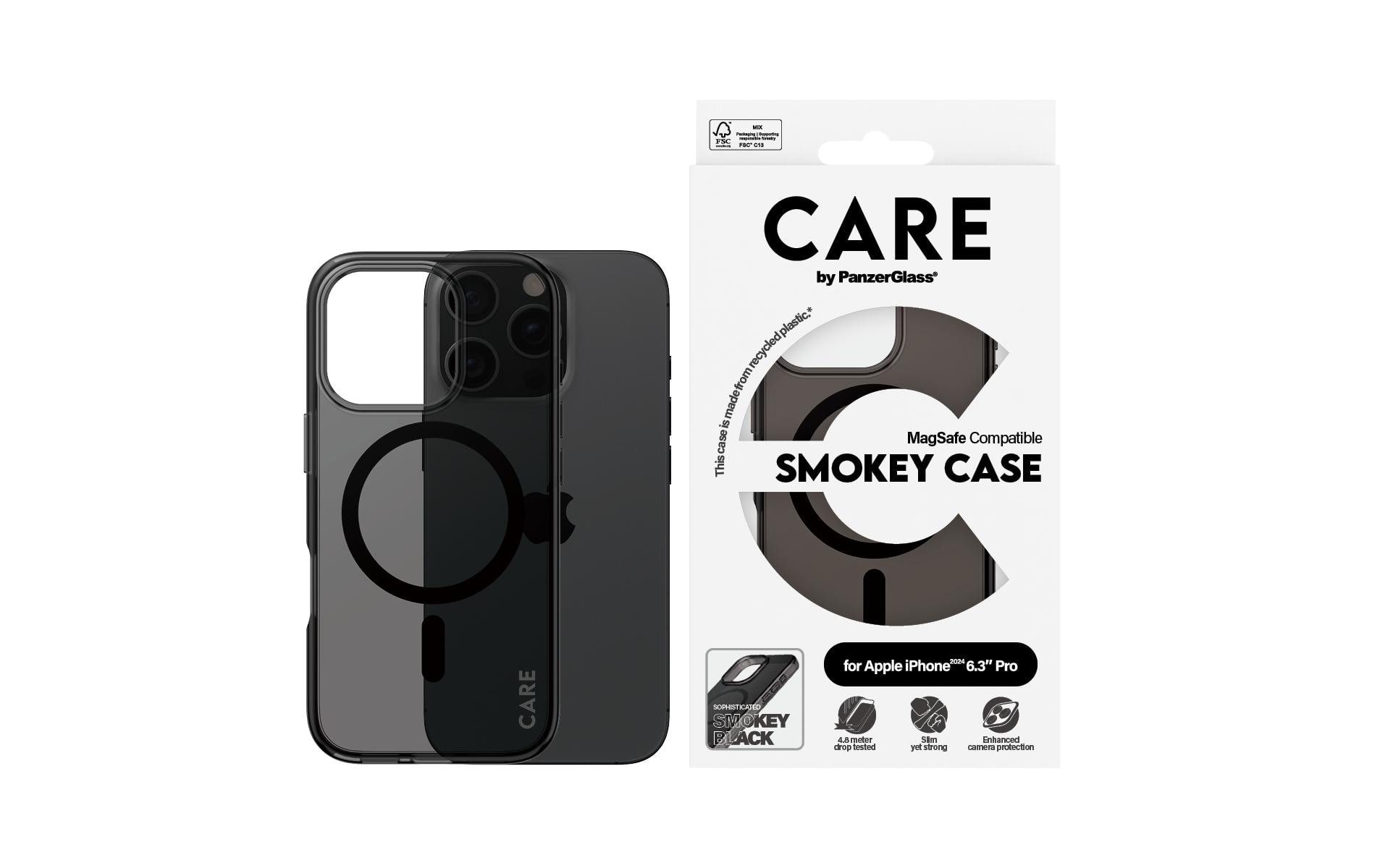 CARE by PanzerGlass Backcover »Flagship iPhone 16 Pro«, iPhone 16 Pro