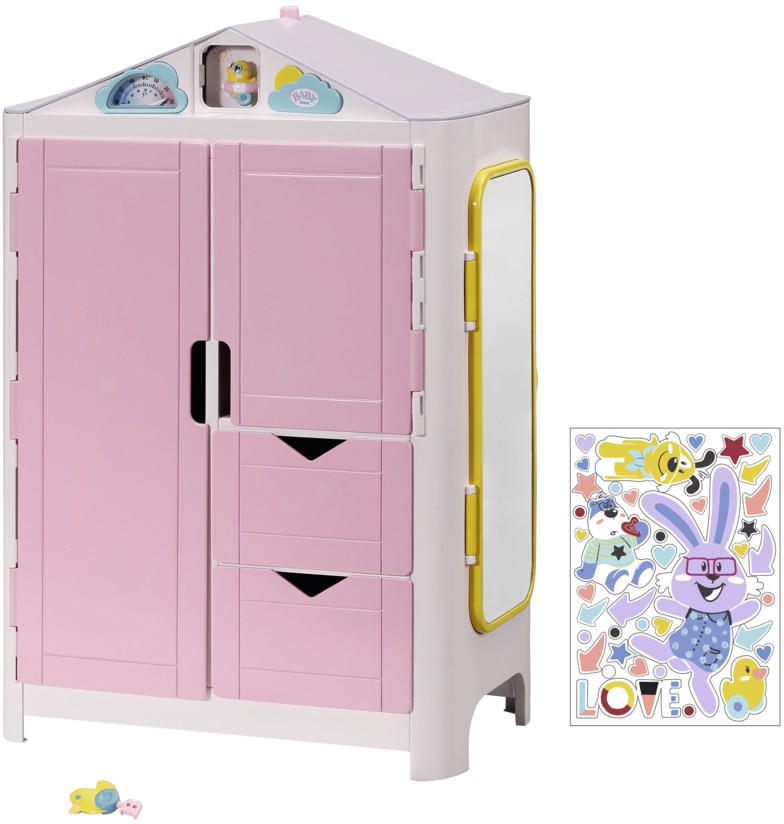 ❤ Baby Born Puppenkleiderschrank »mit Wetterente«, mit Soundeffekt ordern  im Jelmoli-Online Shop