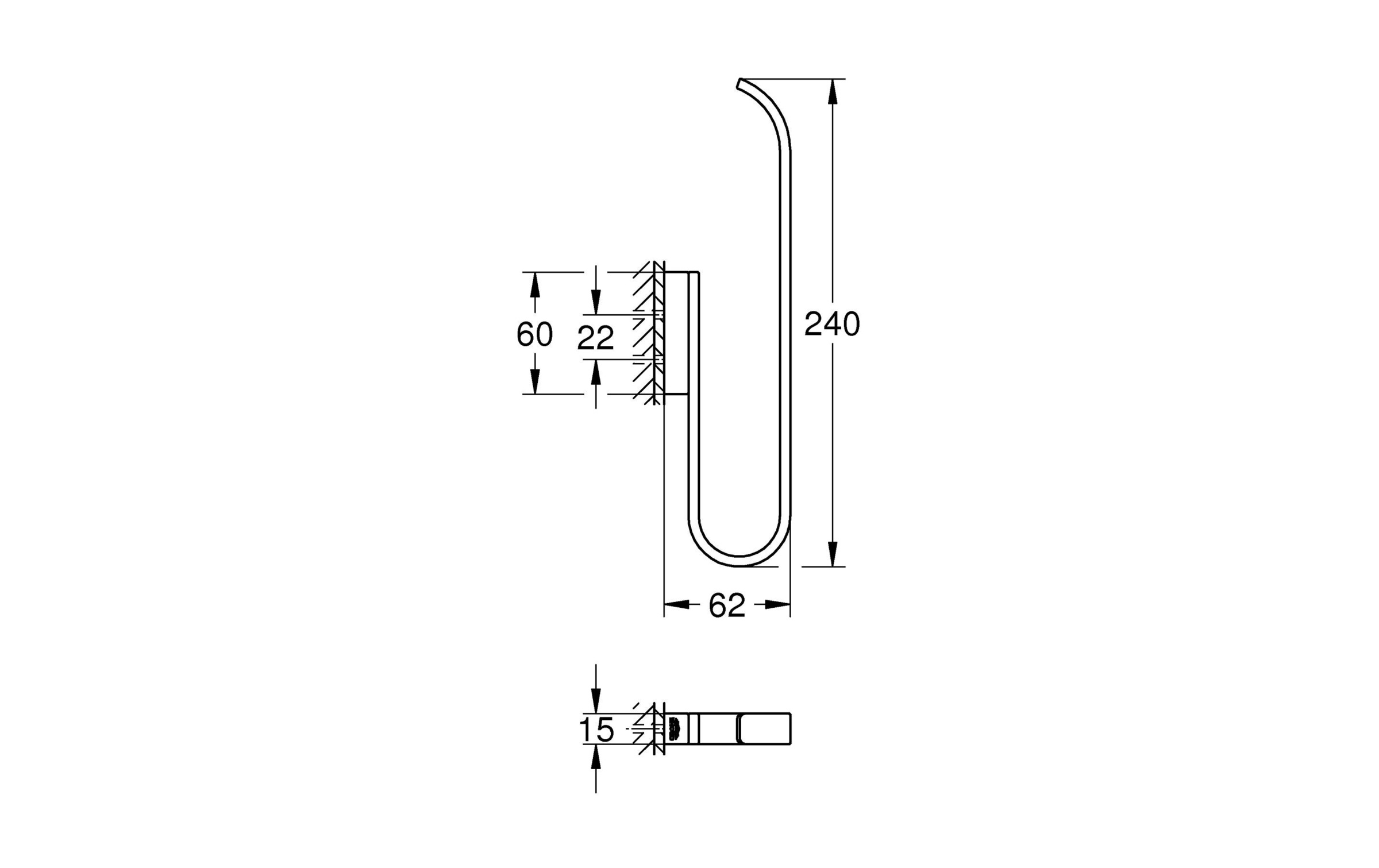 Grohe Toilettenpapierhalter »Selection Reservepapierhalter«