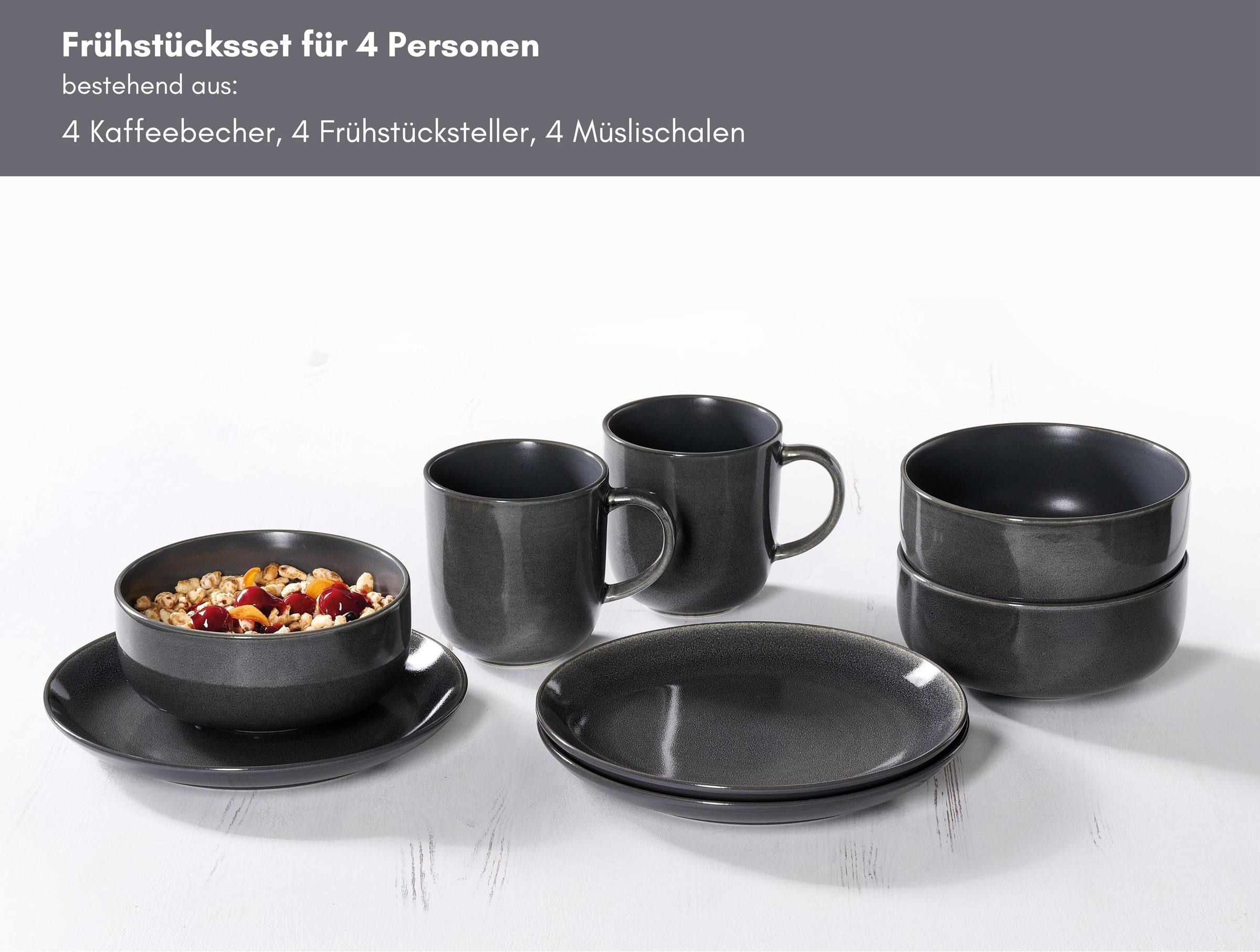 Ritzenhoff & Breker Frühstücks-Set Toledo 12er Set