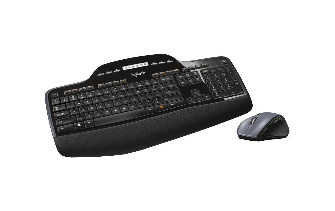 Logitech PC-Tastatur »MK710 UK-Layout«, (Ziffernblock)