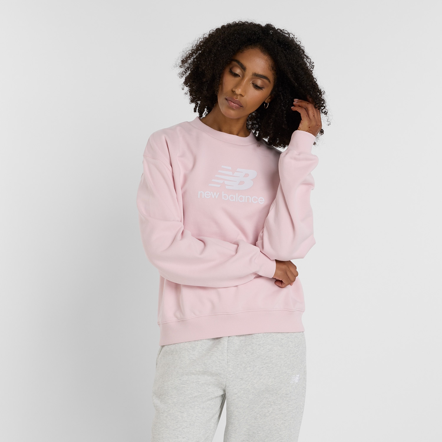 New Balance Sweatshirt »Sport Essentials French Terry Logo Crew«