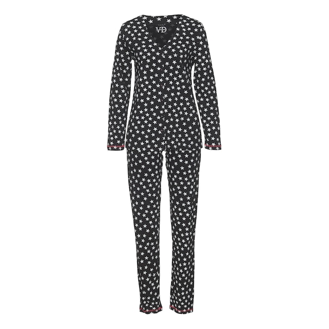 Vivance Dreams Pyjama, (4 tlg., 2 Stück), mit grossen Punkten und Sternen  online shoppen bei Jelmoli-Versand Schweiz