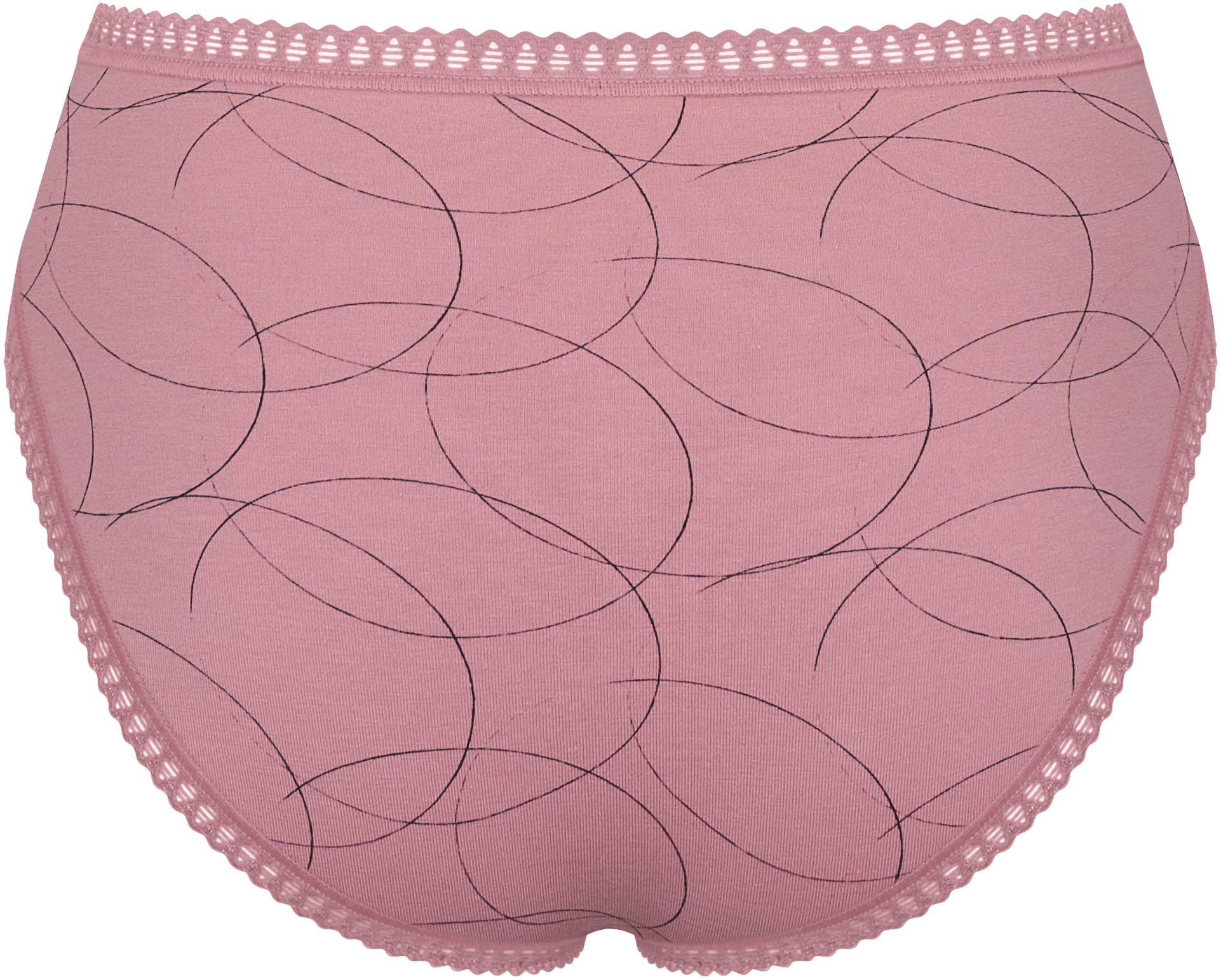 sloggi Slip »GO Crush«, (3er Pack), hoher Beinausschnitt, Spitze, feminin, weich, elastisch, Baumwollmix