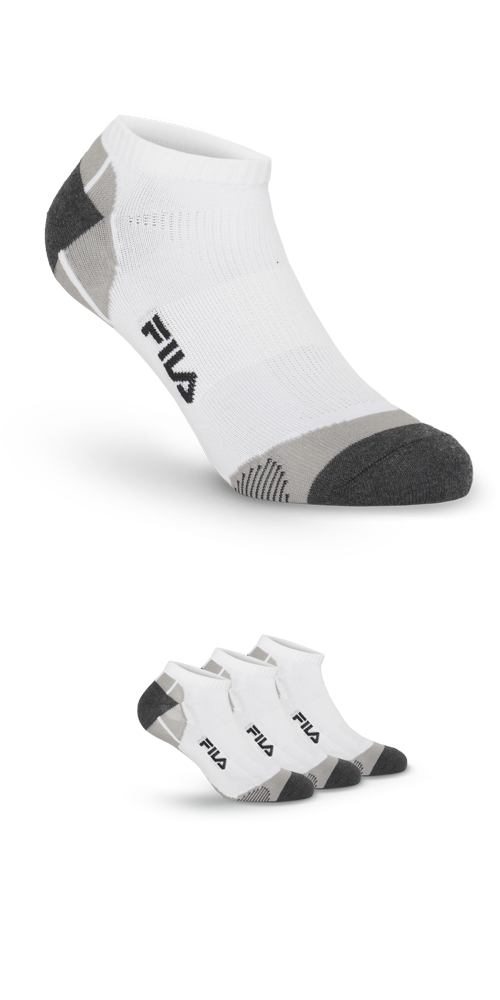 Fila Sneakersocken »UNISEX UNISEX INVISIBLE MULTISPORT SOCKS« 3 Paar tlg. mit eingestricktem Schriftzug