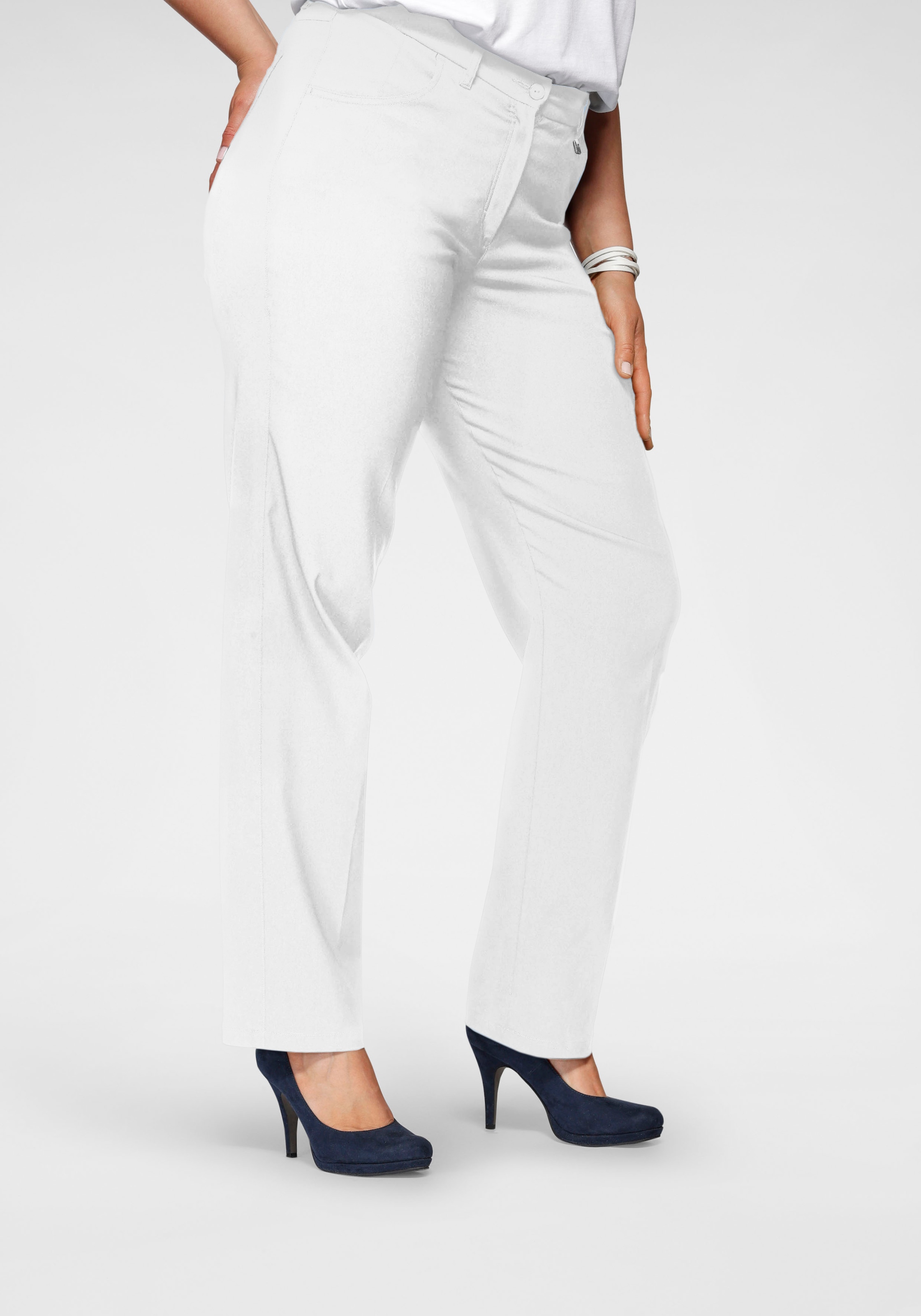 KjBRAND Stretch-Hose »Babsie Bengaline: Bequemer Oberschenkel«, aus Stretch-Material