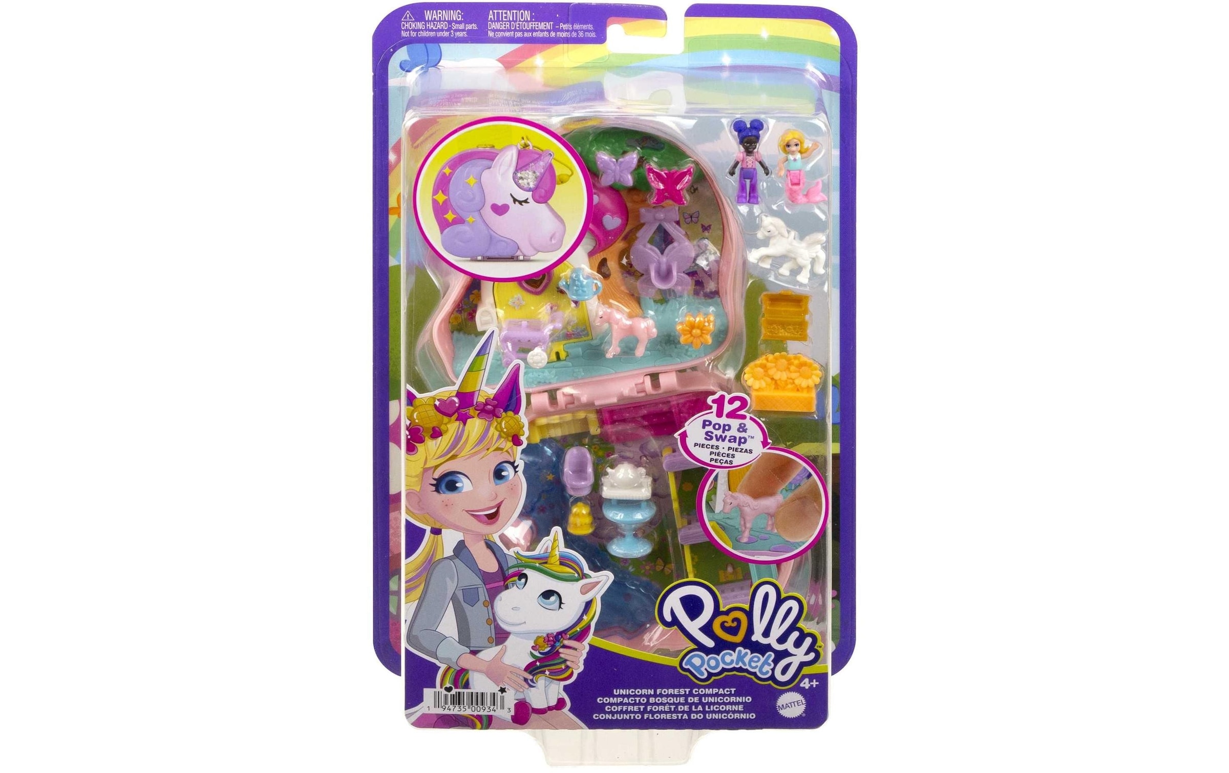 Polly Pocket Spielfigur »O/S Unicorn Tea Party«