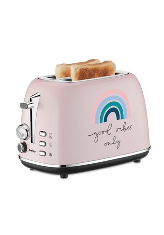 Trisa Toaster »Good Vibes«, 2 kurze Schlitze, für 2 Scheiben, 815 W kaufen
