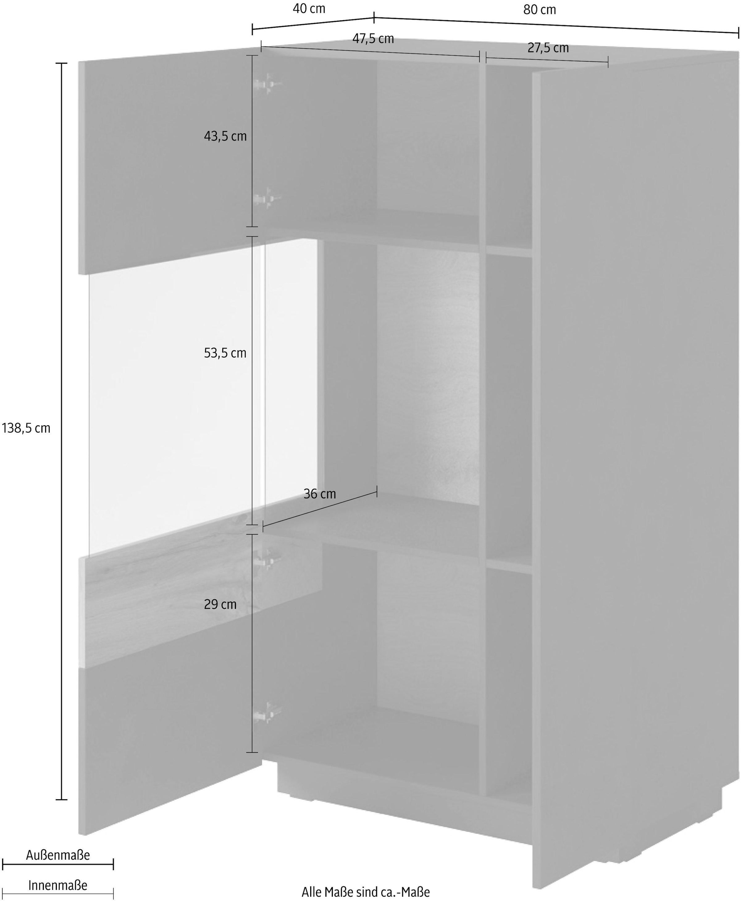 Helvetia Vitrine »SILKE«, Höhe 138,5 cm online kaufen | Jelmoli-Versand