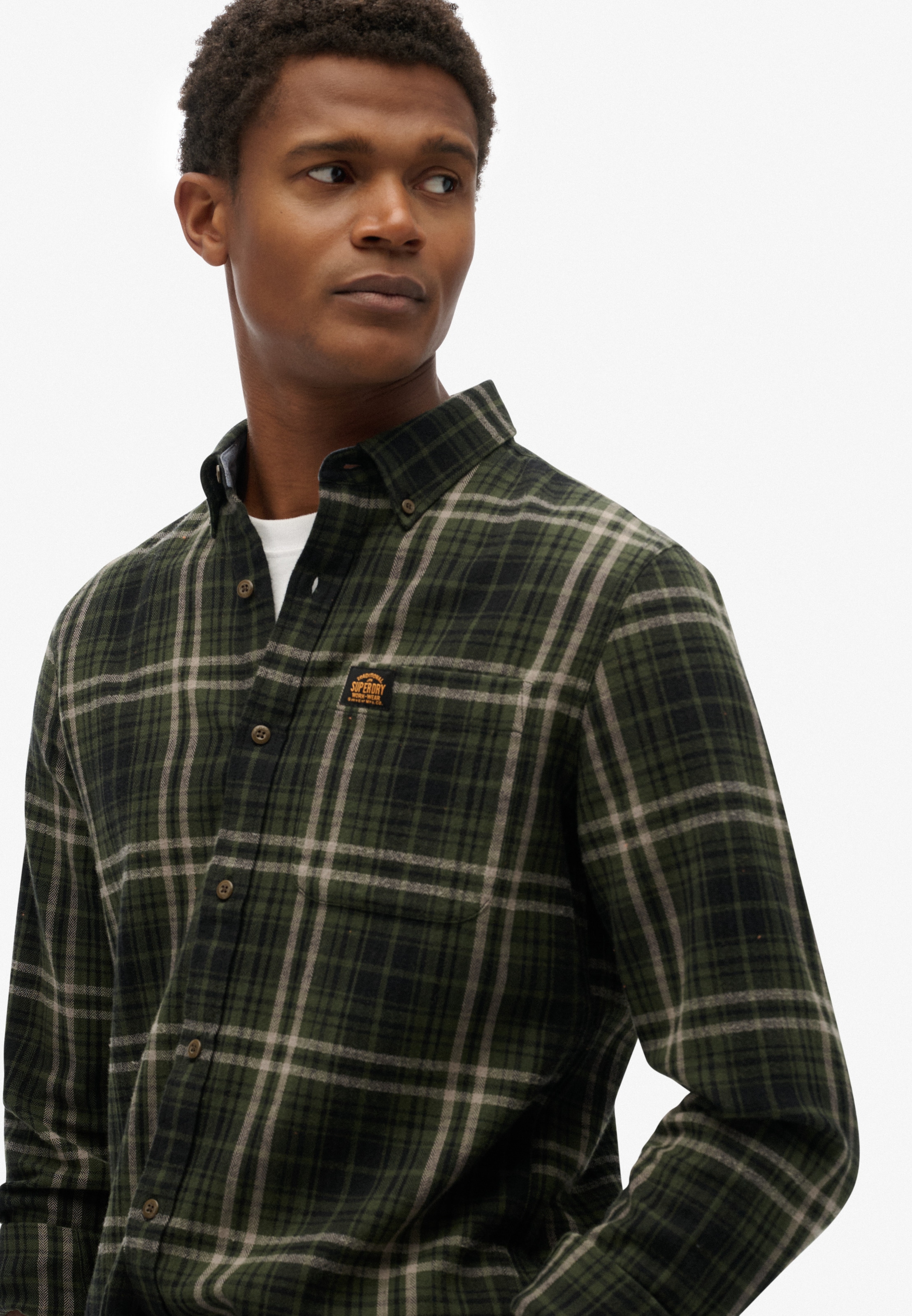 Superdry Langarmhemd »L/S COTTON LUMBERJACK SHIRT«