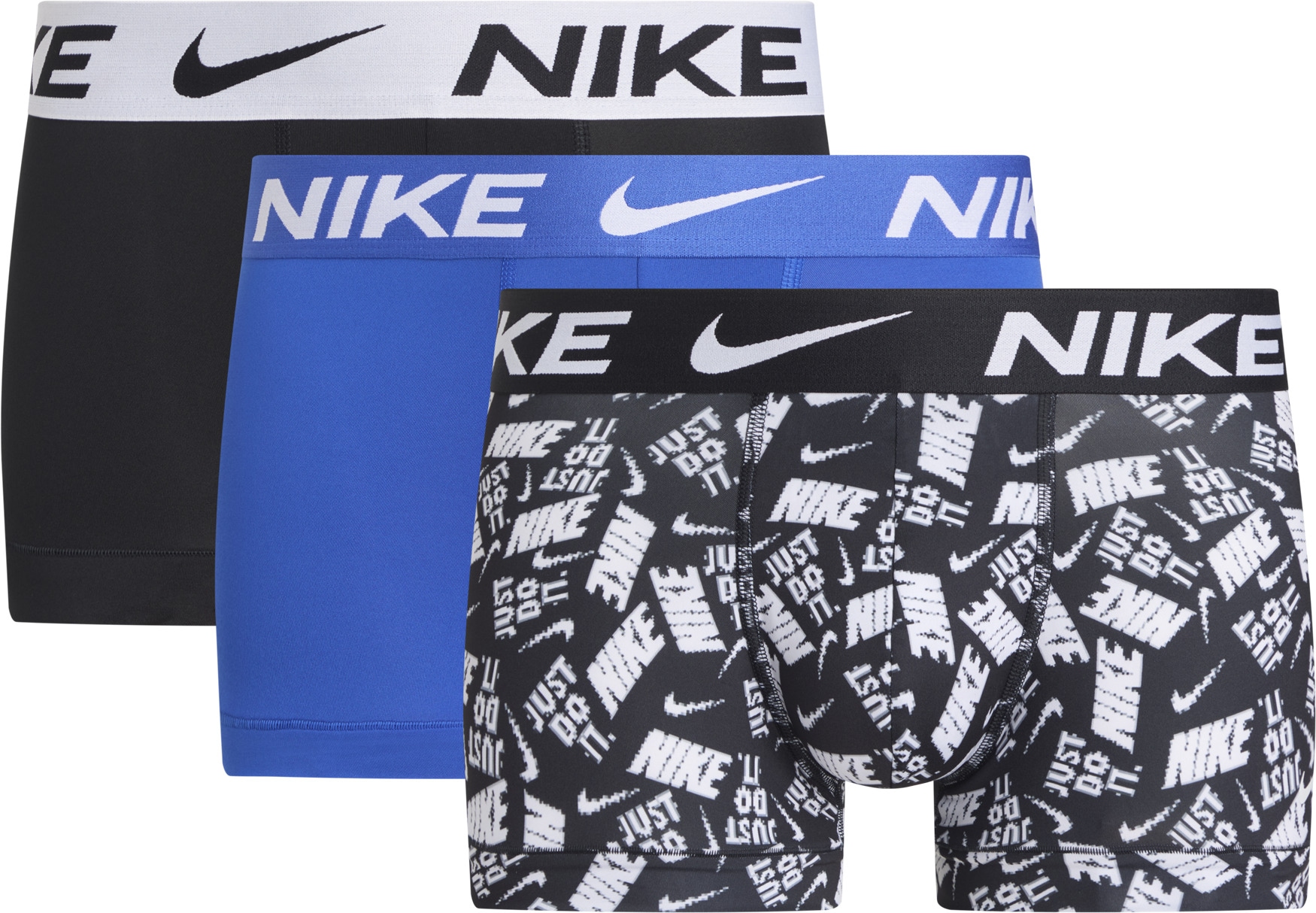 NIKE Underwear Trunk »TRUNK 3PK« Packung, 3er, 3 Stk. mit NIKE Logo-Elastikbund