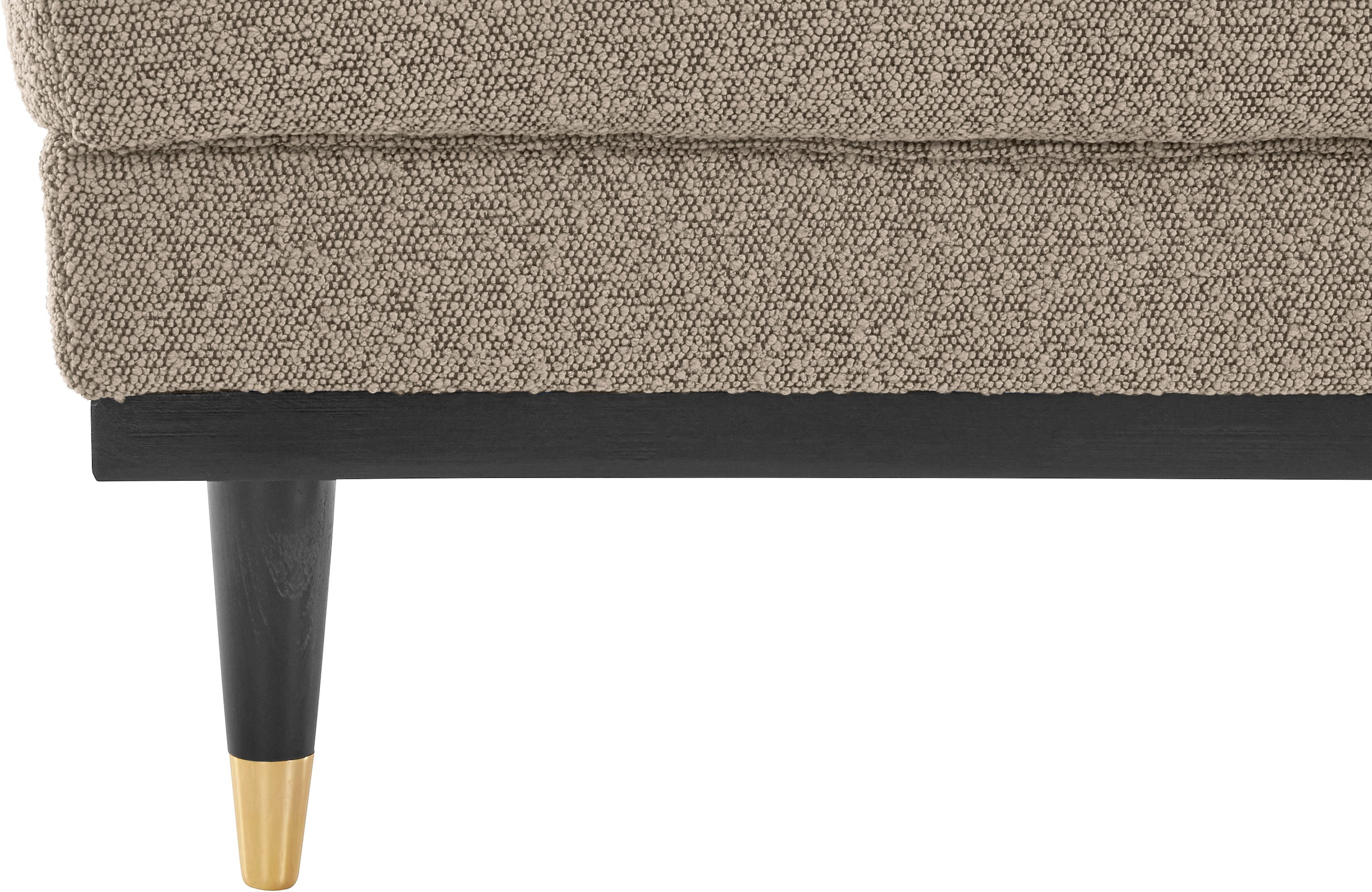 Guido Maria Kretschmer Home&Living Polsterhocker »Chamby New«, im Bouclé-Strukturbezug