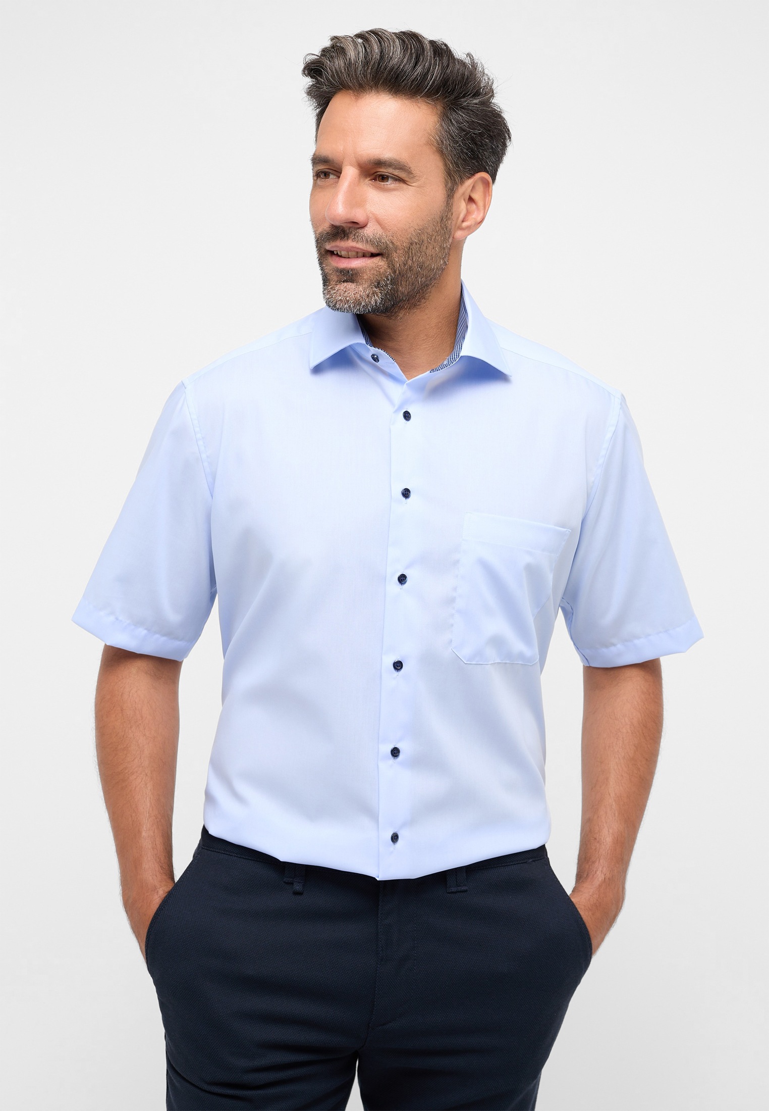 Eterna Kurzarmhemd »COMFORT FIT« NON IRON (bügelfrei)