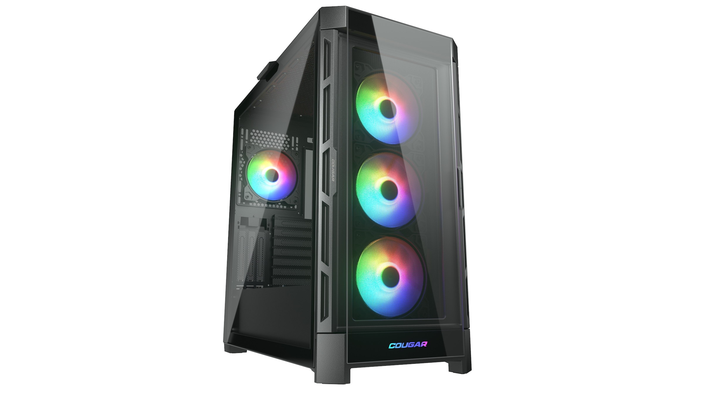 Cougar PC-Gehäuse »DUOFACE PRO RGB, Mid Tower, Schwarz«
