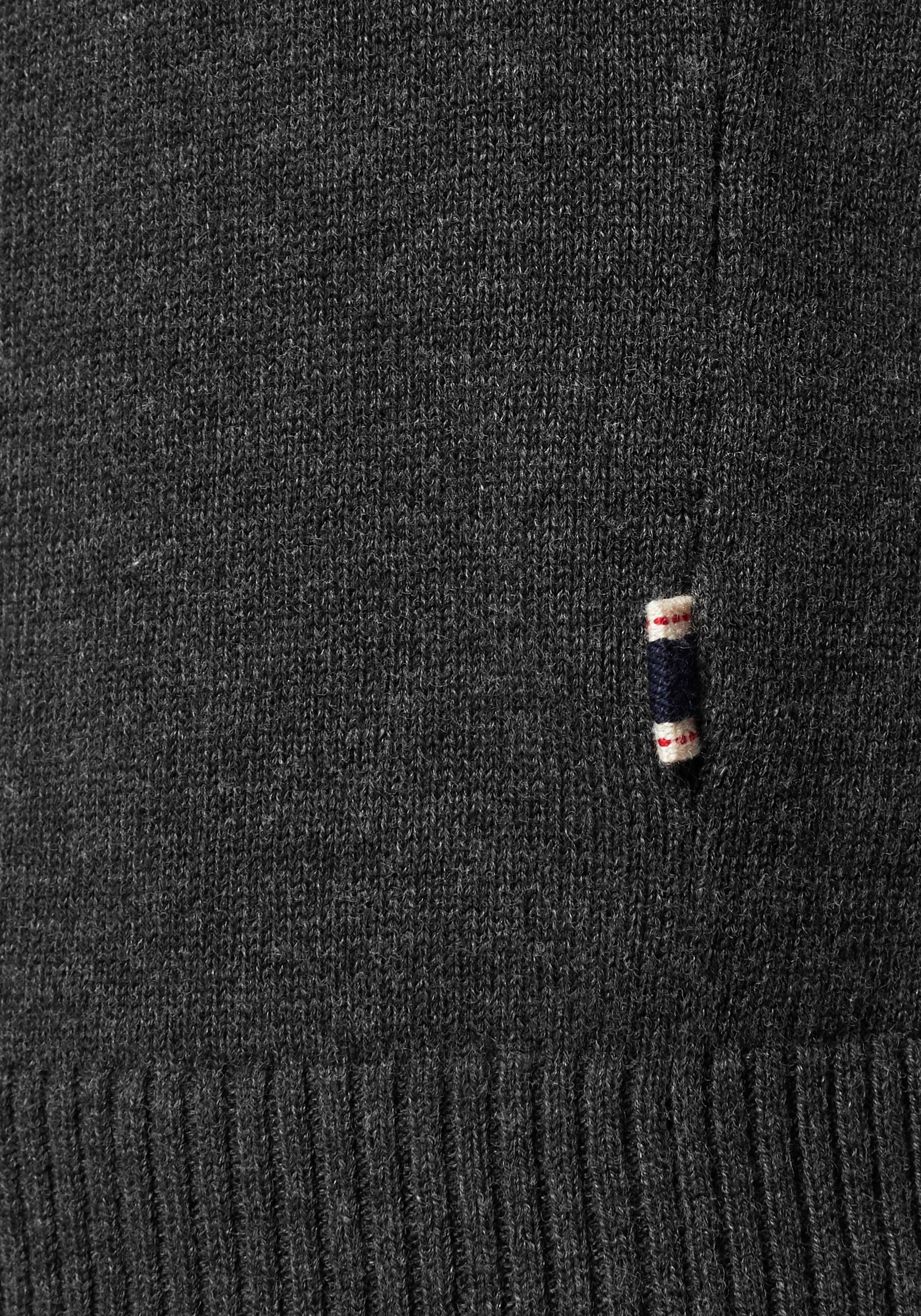 Jack & Jones V-Ausschnitt-Pullover »JJEBASIC mit V-Ausschnitt, ideal für Herbst und Alltag«, unifarben, modisch, slim fit, Baumwolle, V-Ausschnitt