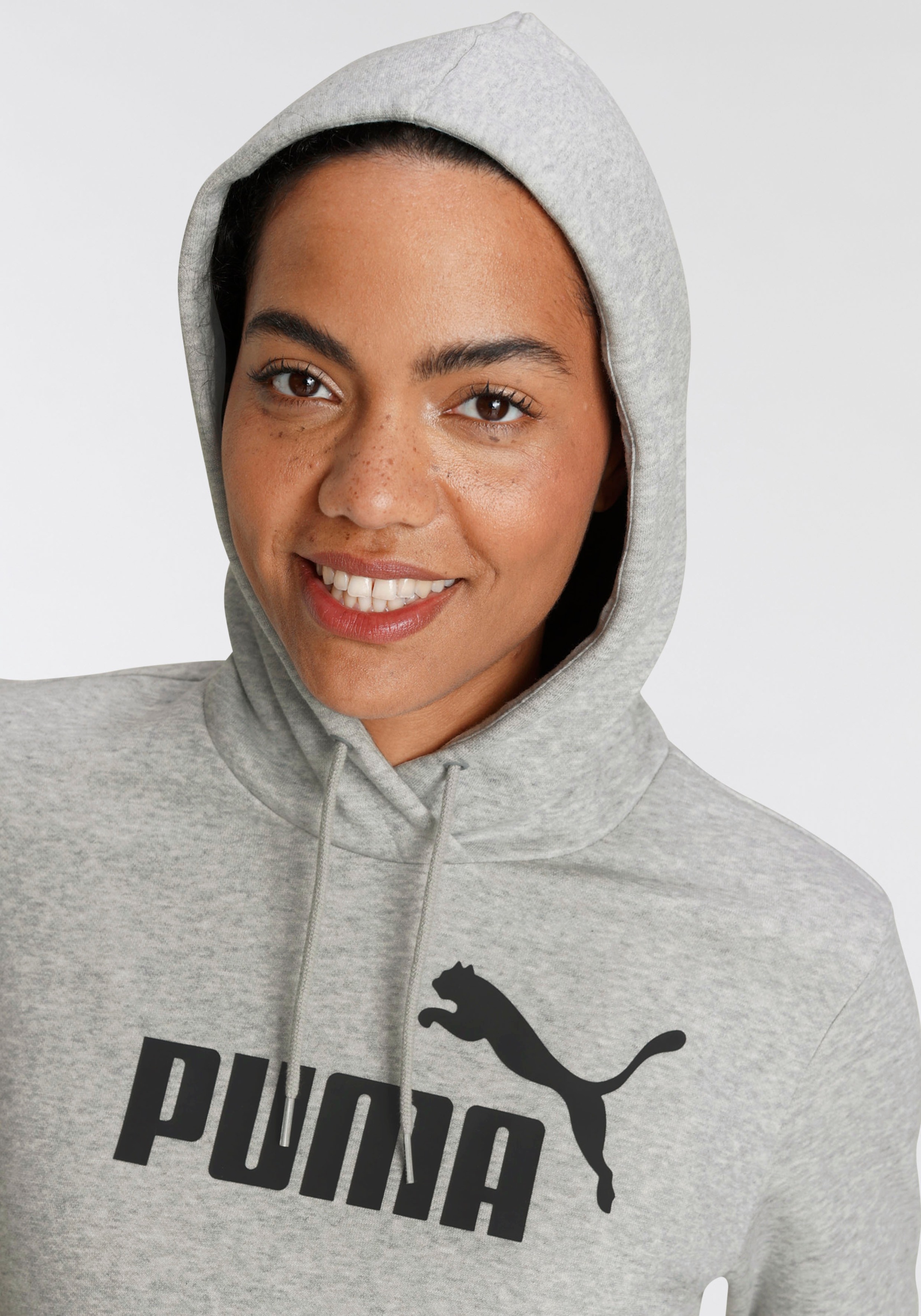PUMA Kapuzensweatshirt »ESS LOGO HOODIE FL«