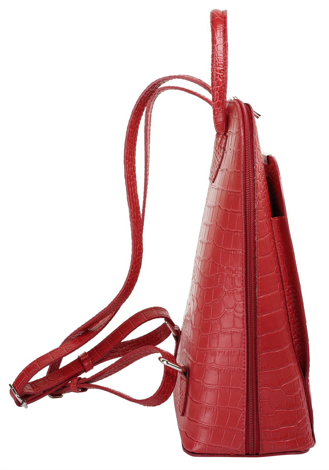 Cluty Cityrucksack, echt Leder, Made in Italy