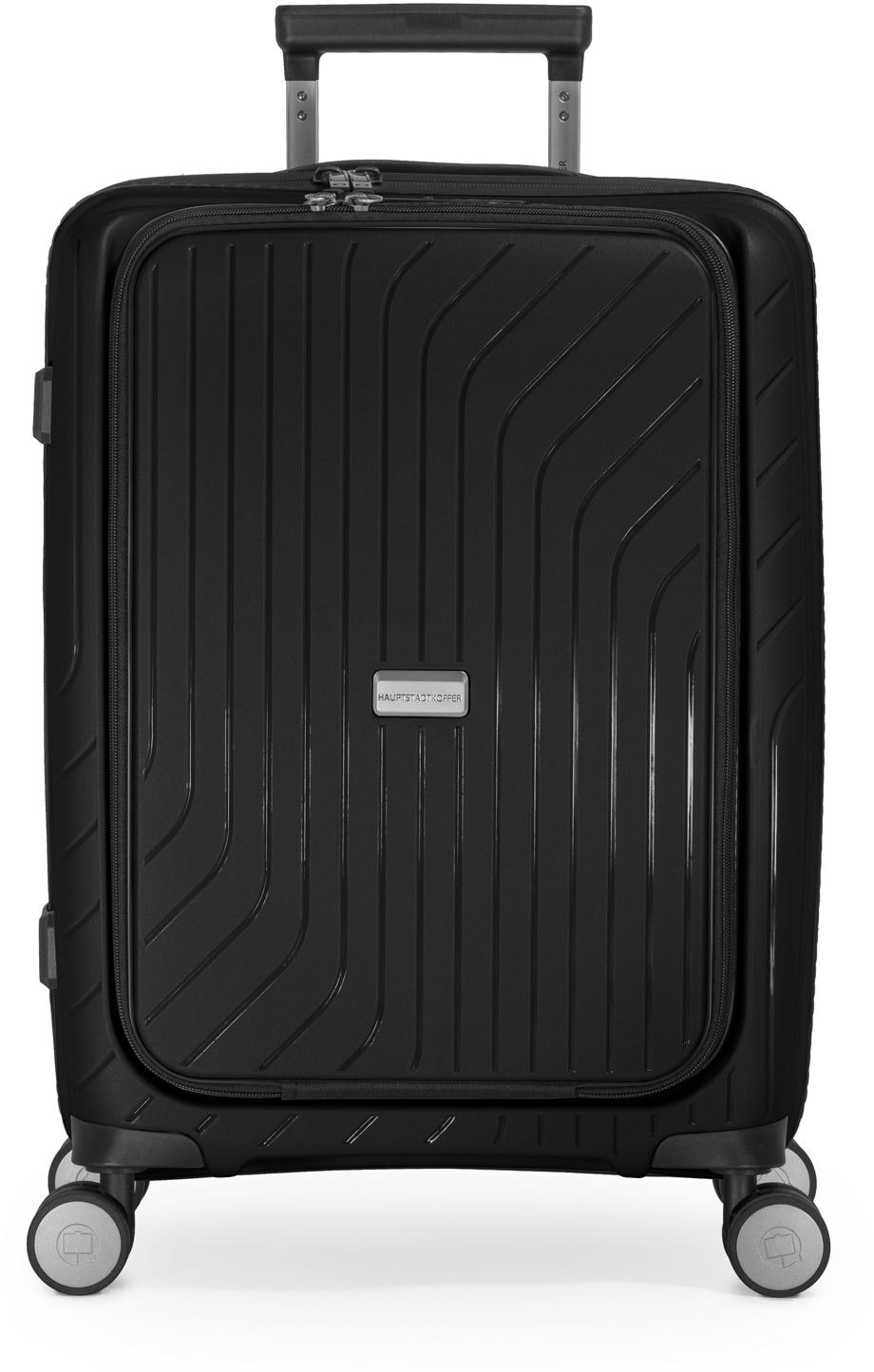 Hauptstadtkoffer Hartschalen-Trolley »TXL, schwarz, 55 cm«, 4 Rollen, mit  gepolstertem Laptopfach online bestellen bei Jelmoli-Versand Schweiz