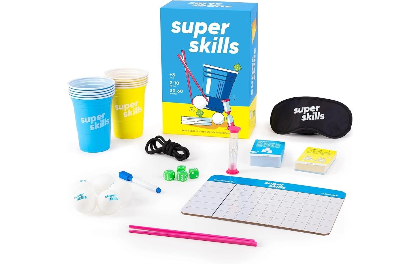 Spiel »THE WORLD GAME Partyspiel Super Skills -DE-«