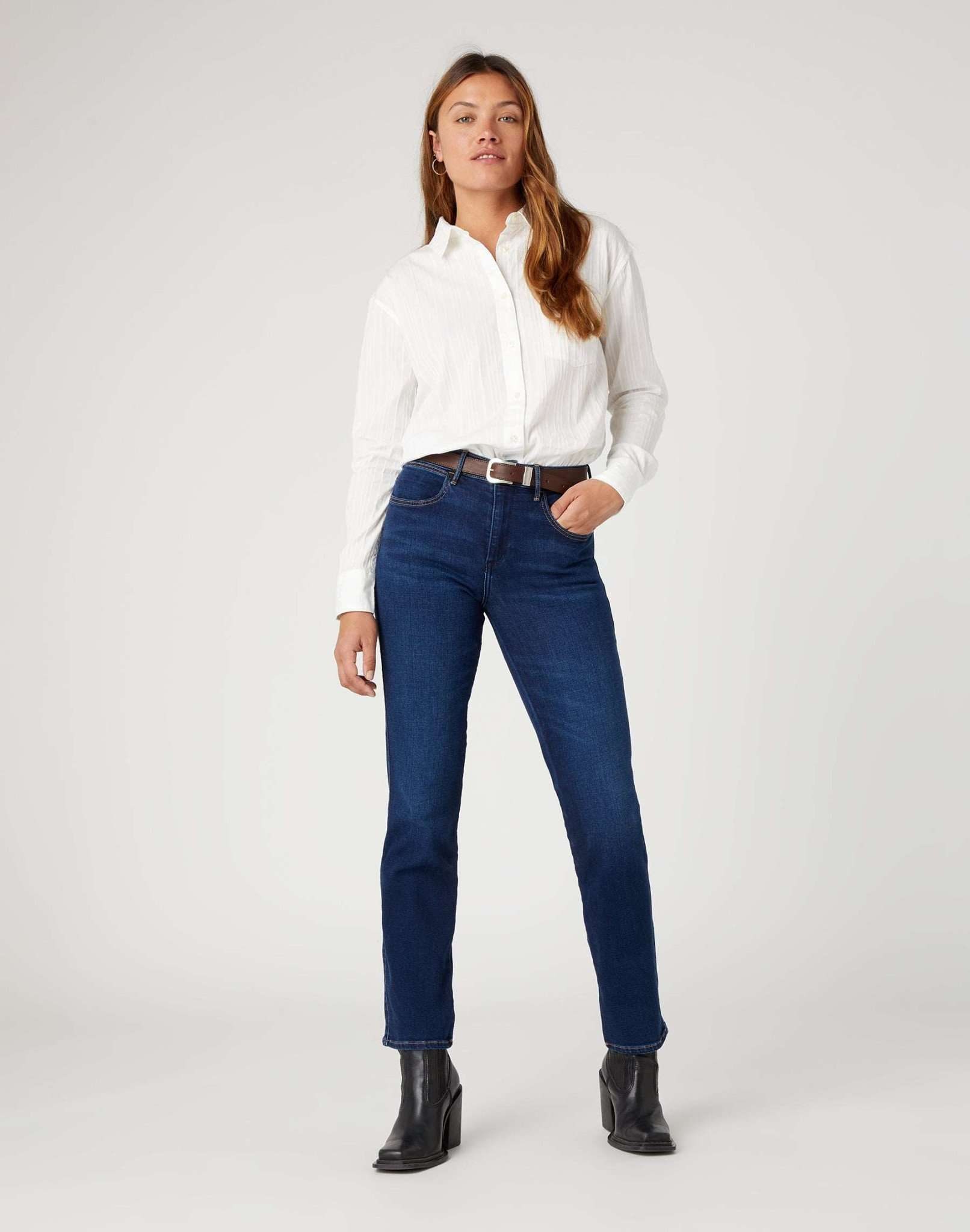Wrangler Hüftgürtel »WRANGLER Gürtel Leather Belt«