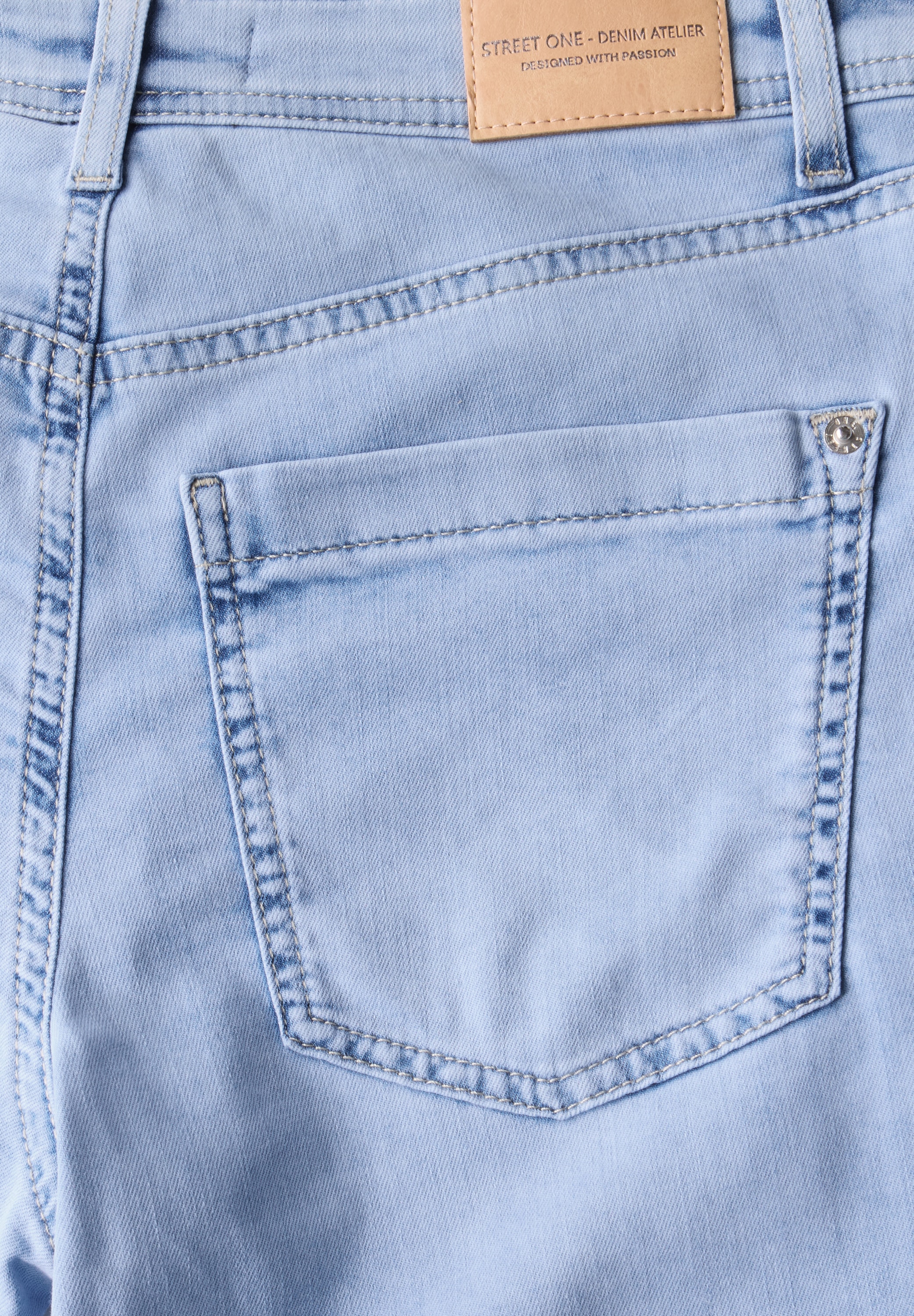 STREET ONE Weite Jeans, im 5-Pocket-Style und mit Stretch