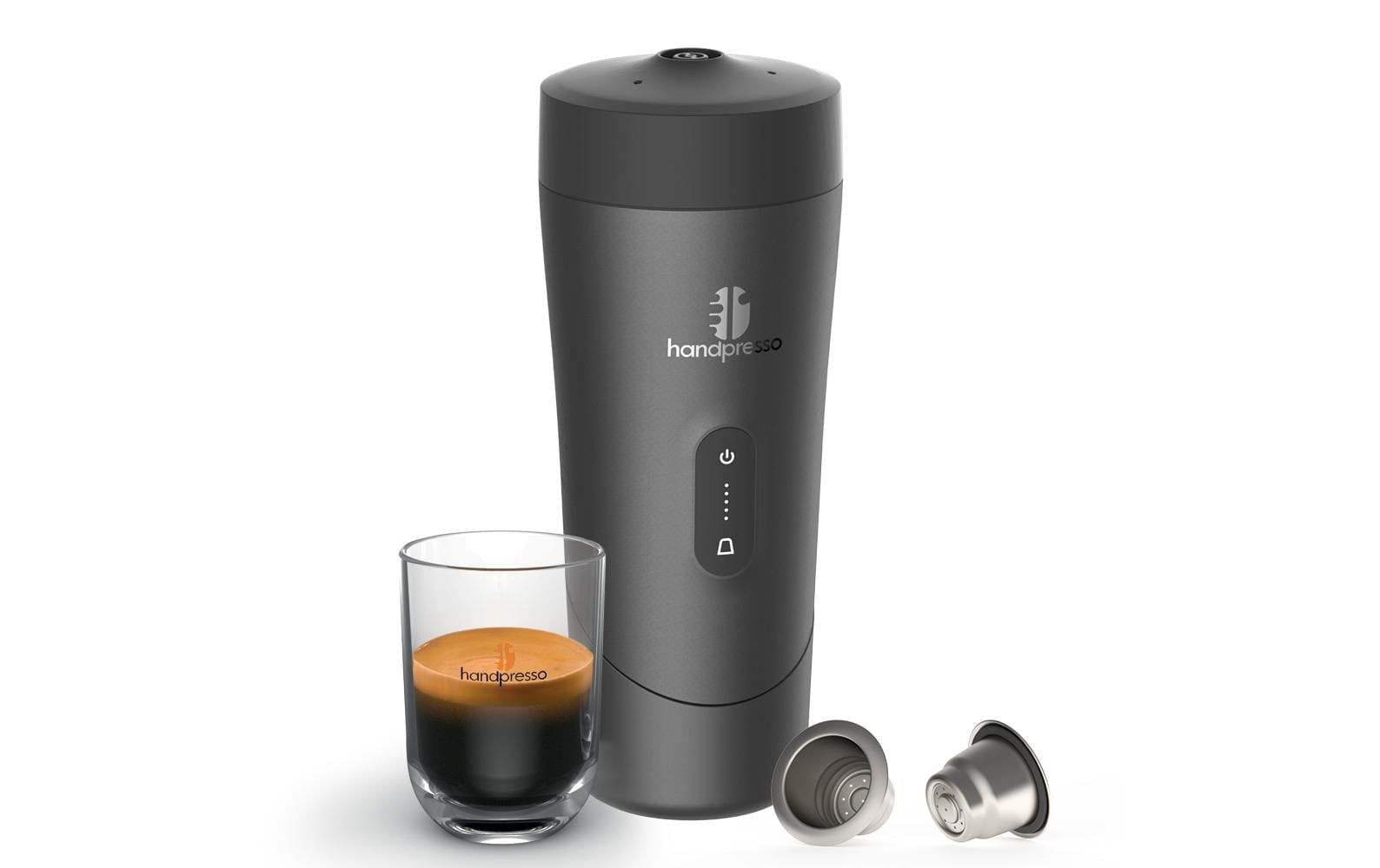 handpresso Reisekaffeemaschine »Auto Kaffee gemahlen, Nespresso Kapseln«