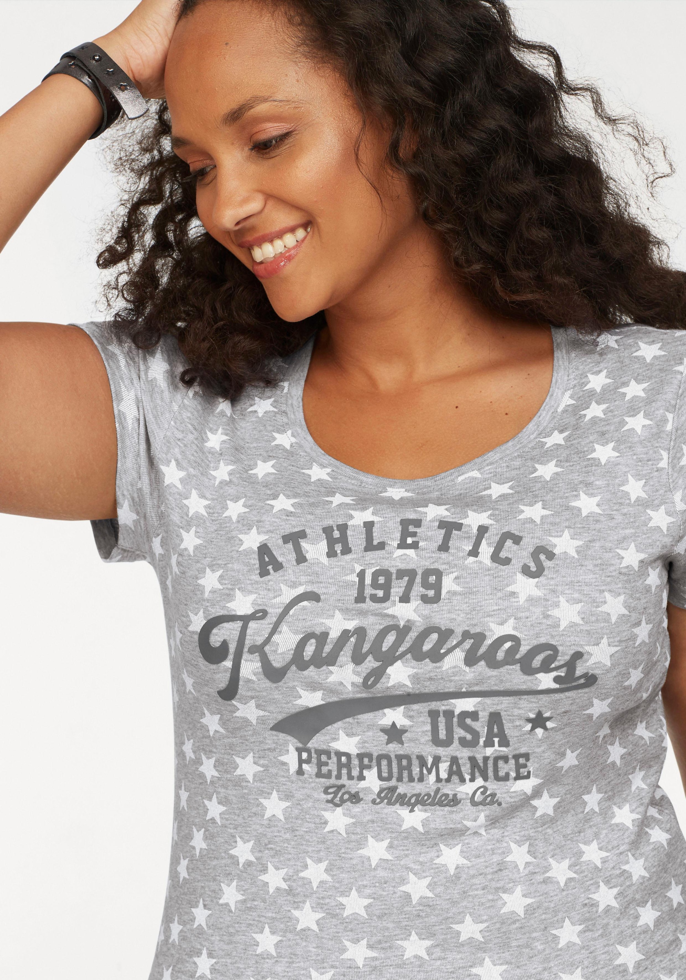 Jelmoli-Versand KangaROOS bei Sternen T-Shirt, Schweiz online bedruckt bestellen mit