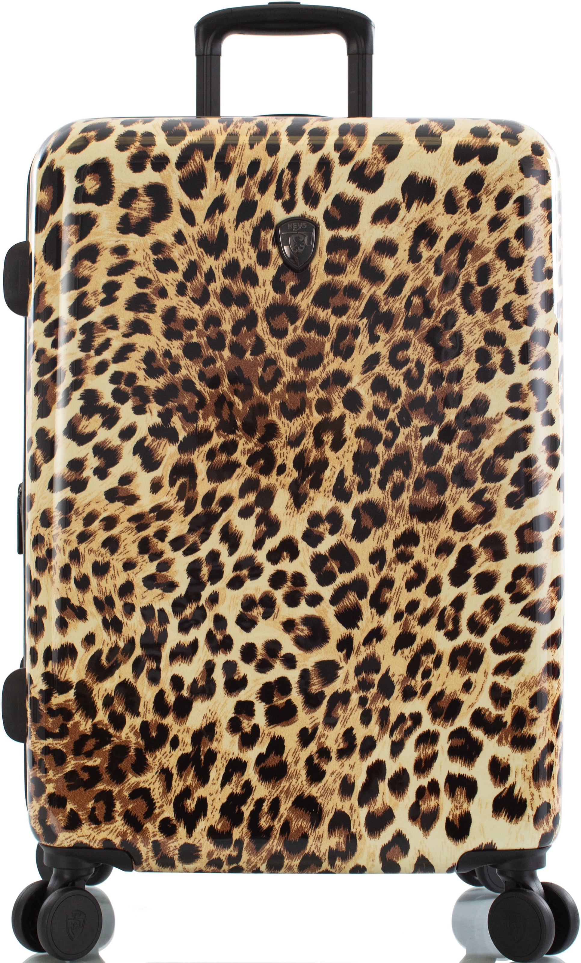 Heys Hartschalen-Trolley »Leopard, 66 cm«, 4 Rollen, Heys x Joachim Llambi Hartschalen-Koffer Volumenerweiterung