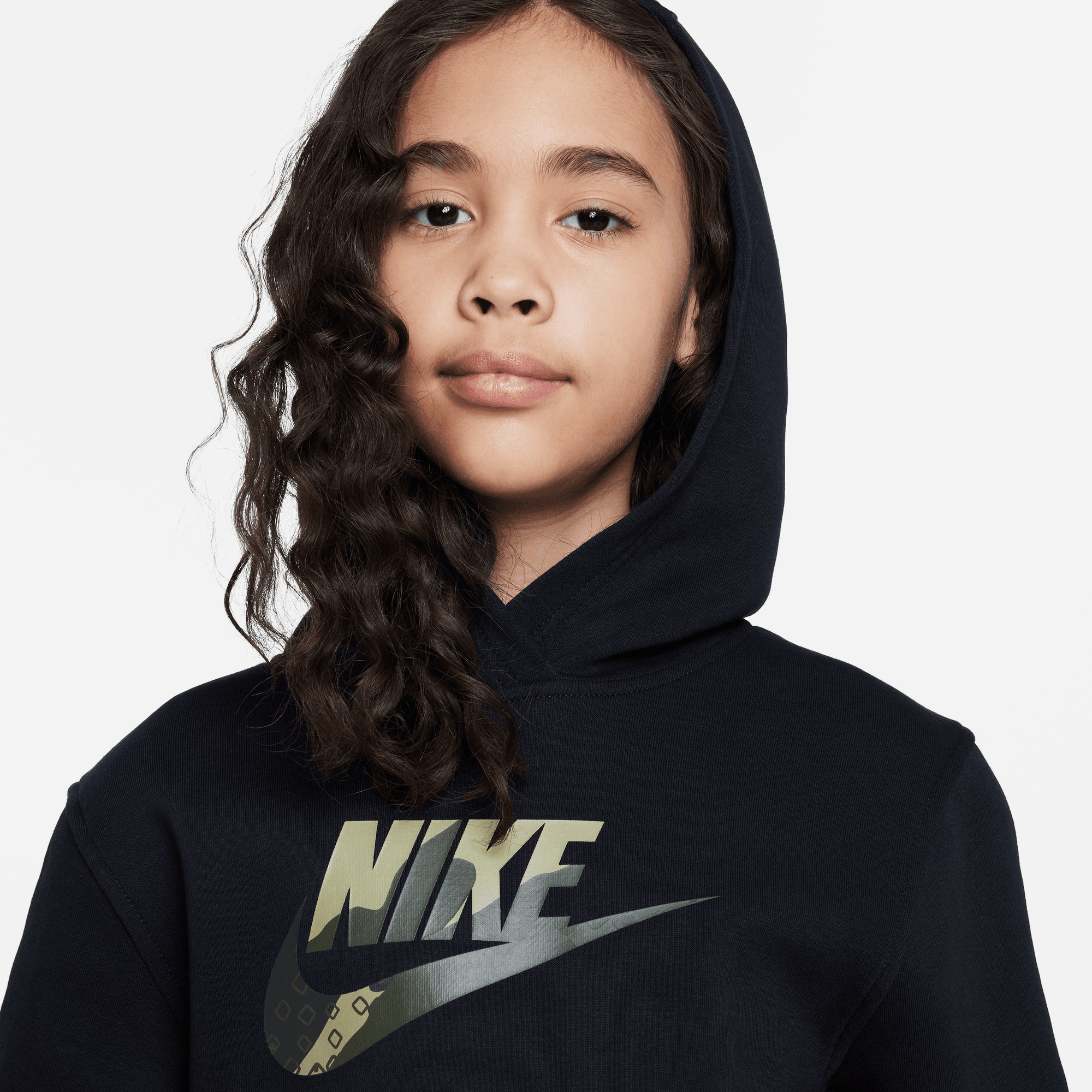 Nike Sportswear Kapuzensweatshirt »CLUB FLEECE BIG KIDS' GRAPHIC HOODIE«