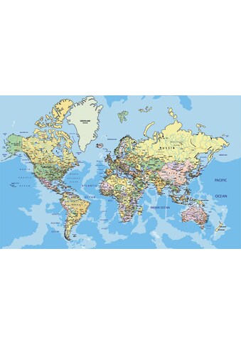Fototapete »World Map«