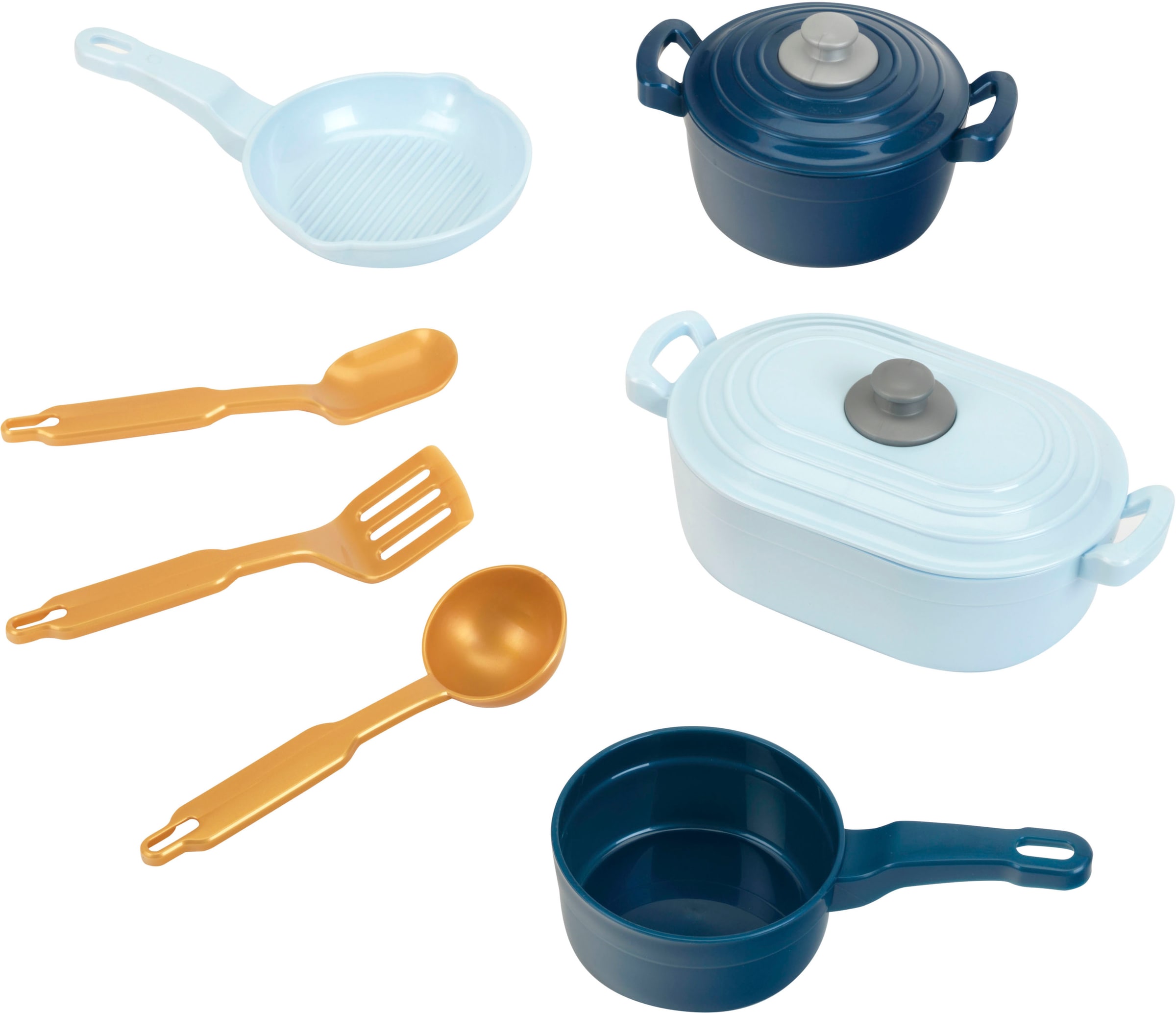 Klein Spiel-Kochgeschirr »Emma's Kitchen - Kochutensilien-Set«, (Set, 9 tlg.), Made in Germany