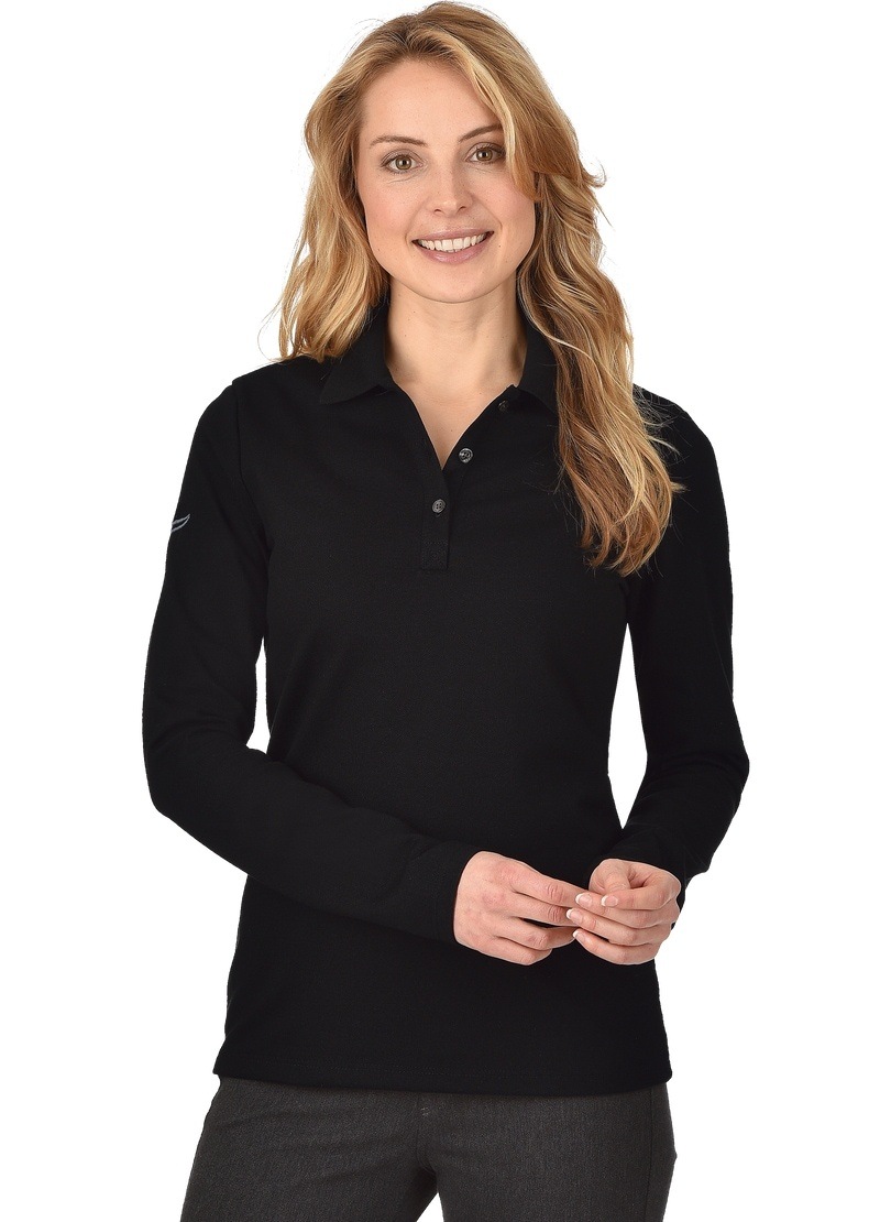 Trigema Poloshirt »TRIGEMA Langarm Poloshirt« 1 Stk.