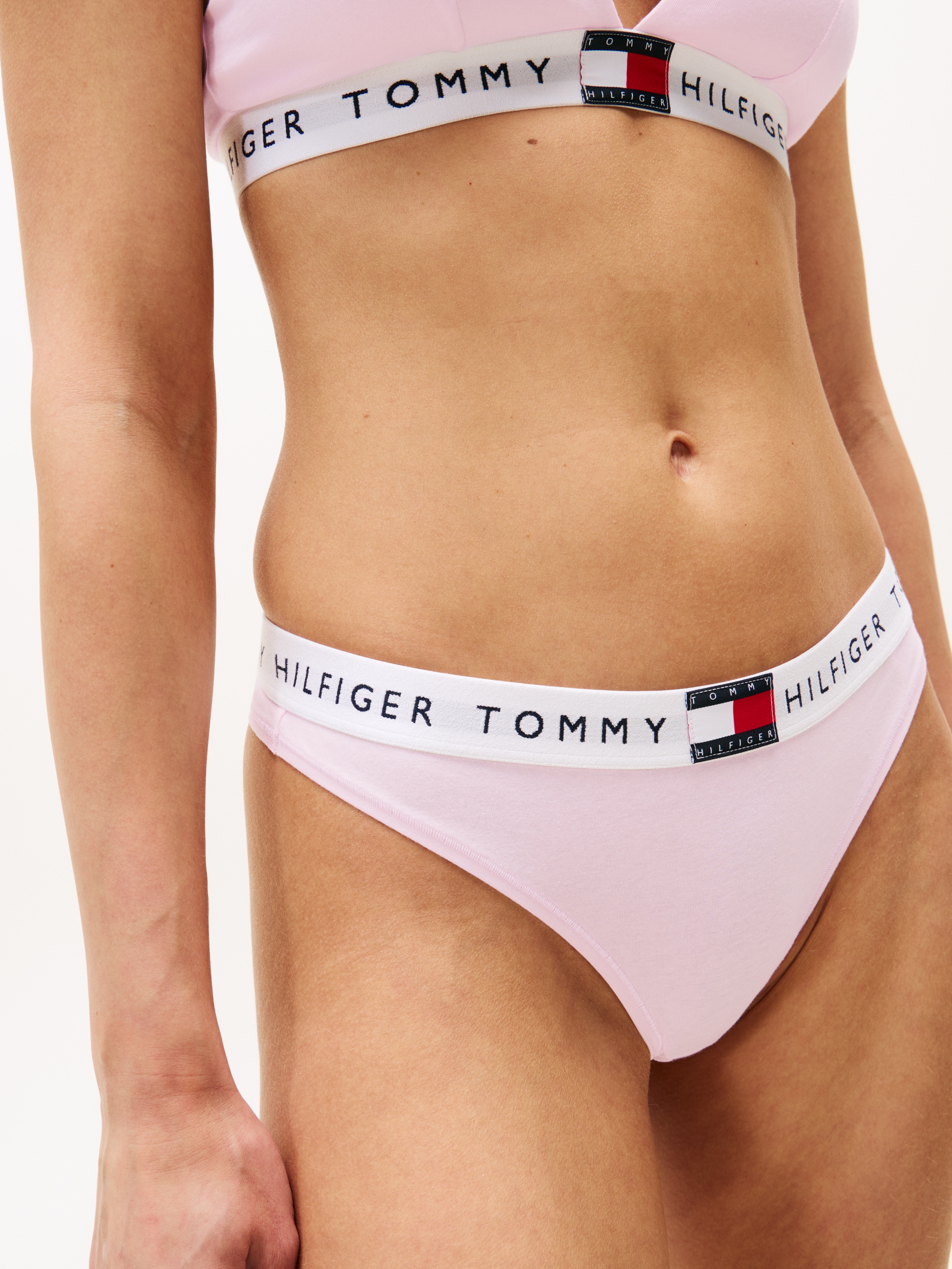 Tommy Hilfiger Underwear Tanga »CLASSIC THONG«, mit Logobund