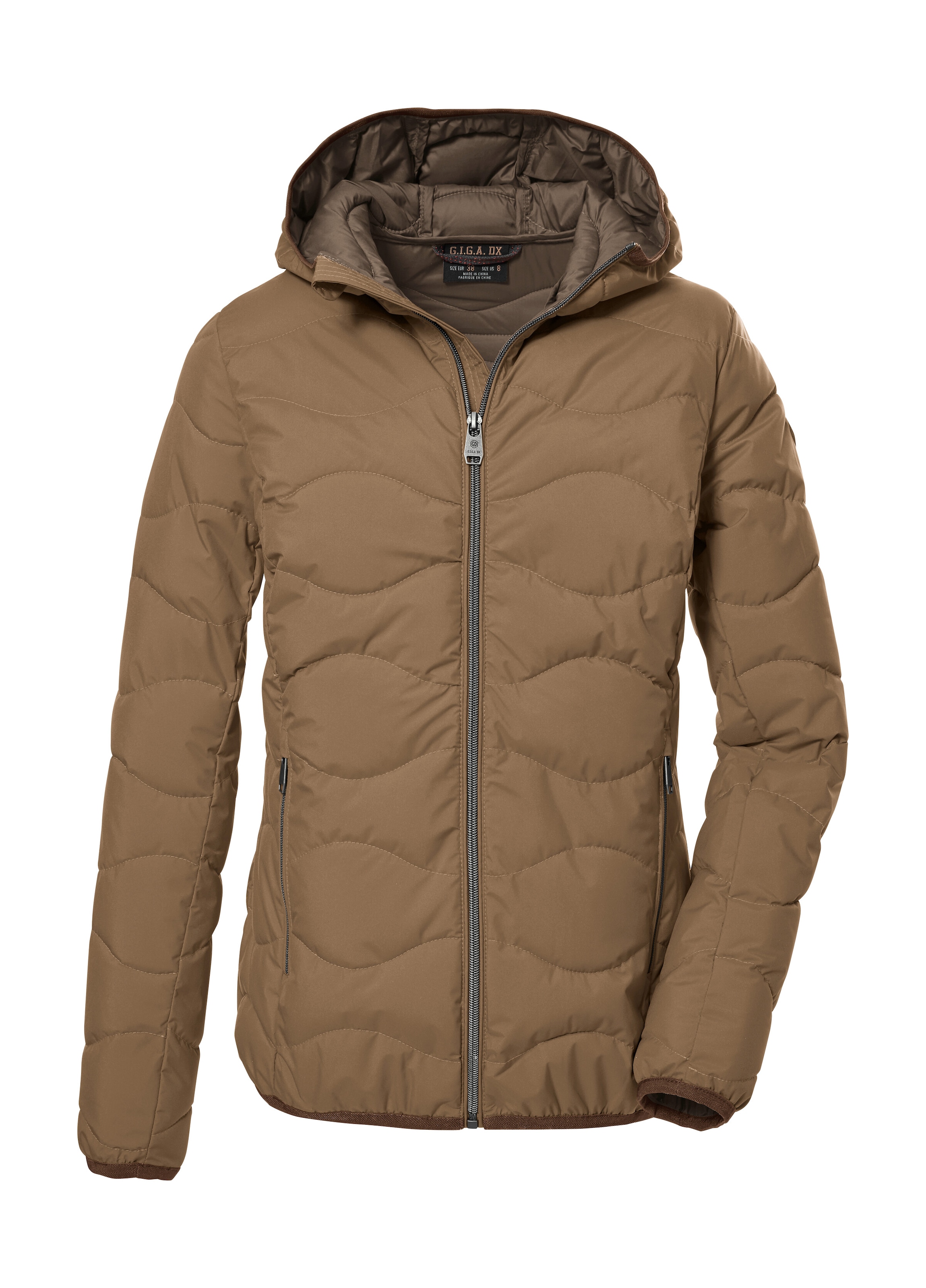 G.I.G.A. DX by killtec Steppjacke »GW 21 WMN QLTD JCKT« Elegante, wasserabweisende Damenjacke aus recycelten Materialien