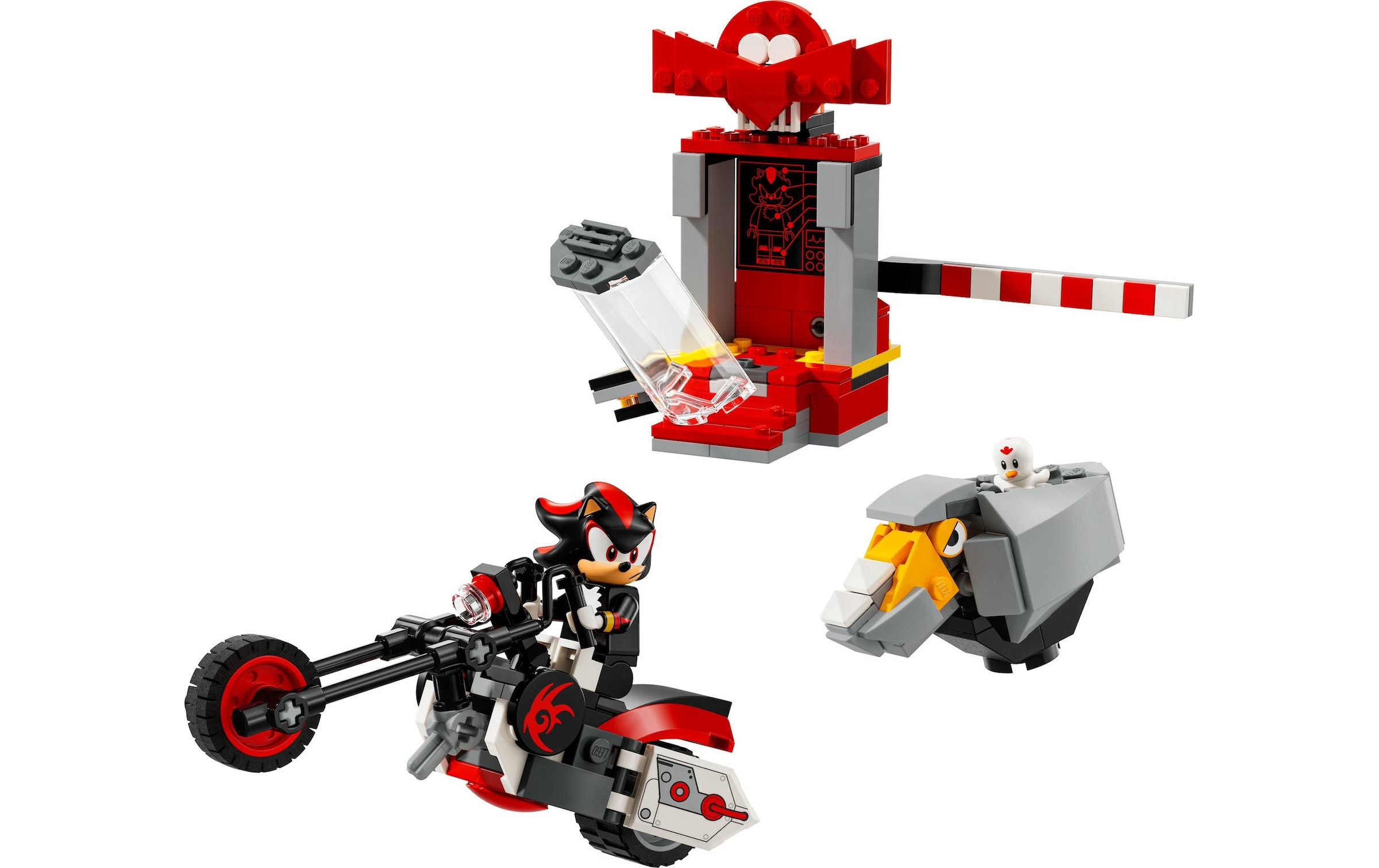 LEGO® Spielbausteine »Shadow the Hedgehog Flucht 76995«, (196 St.)