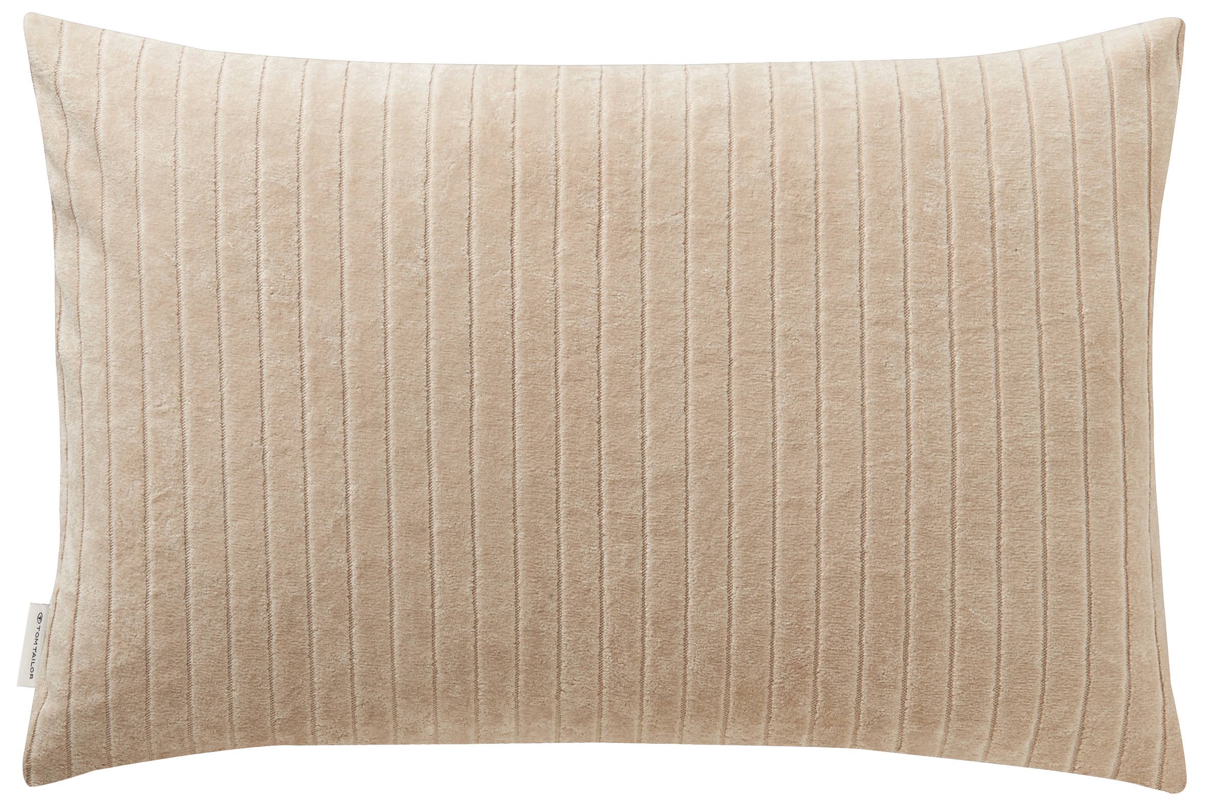 TOM TAILOR HOME Kissenhülle "Cord" mit Stickerei