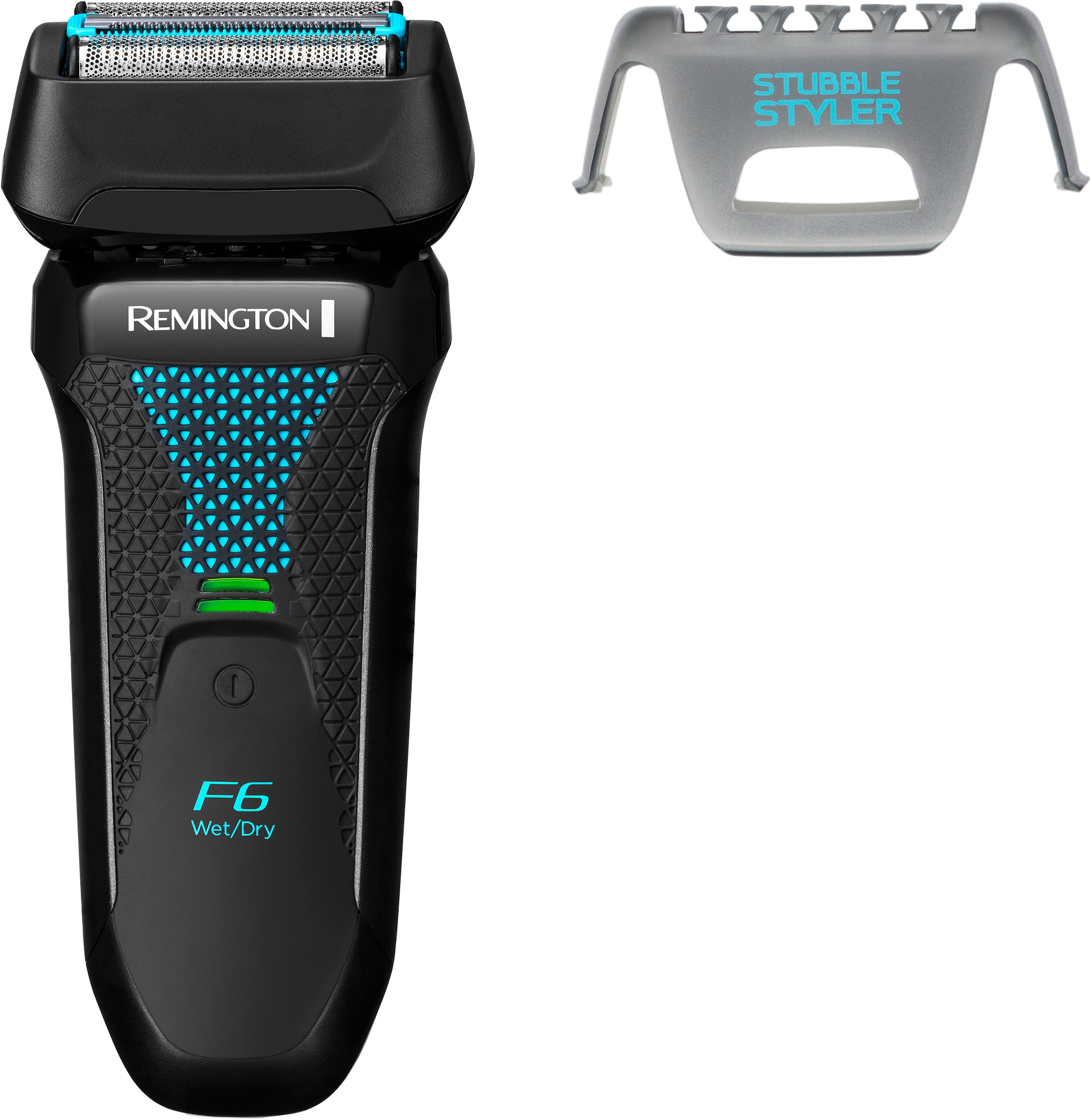 Remington Elektrorasierer »F6000 Style Wasserdichtes Rasiersystem«, 1 St. Aufsätze, Langhaartrimmer, Nass & Trockenrasur, 100 % wasserdicht, mit 3-Tage-Bart Styler