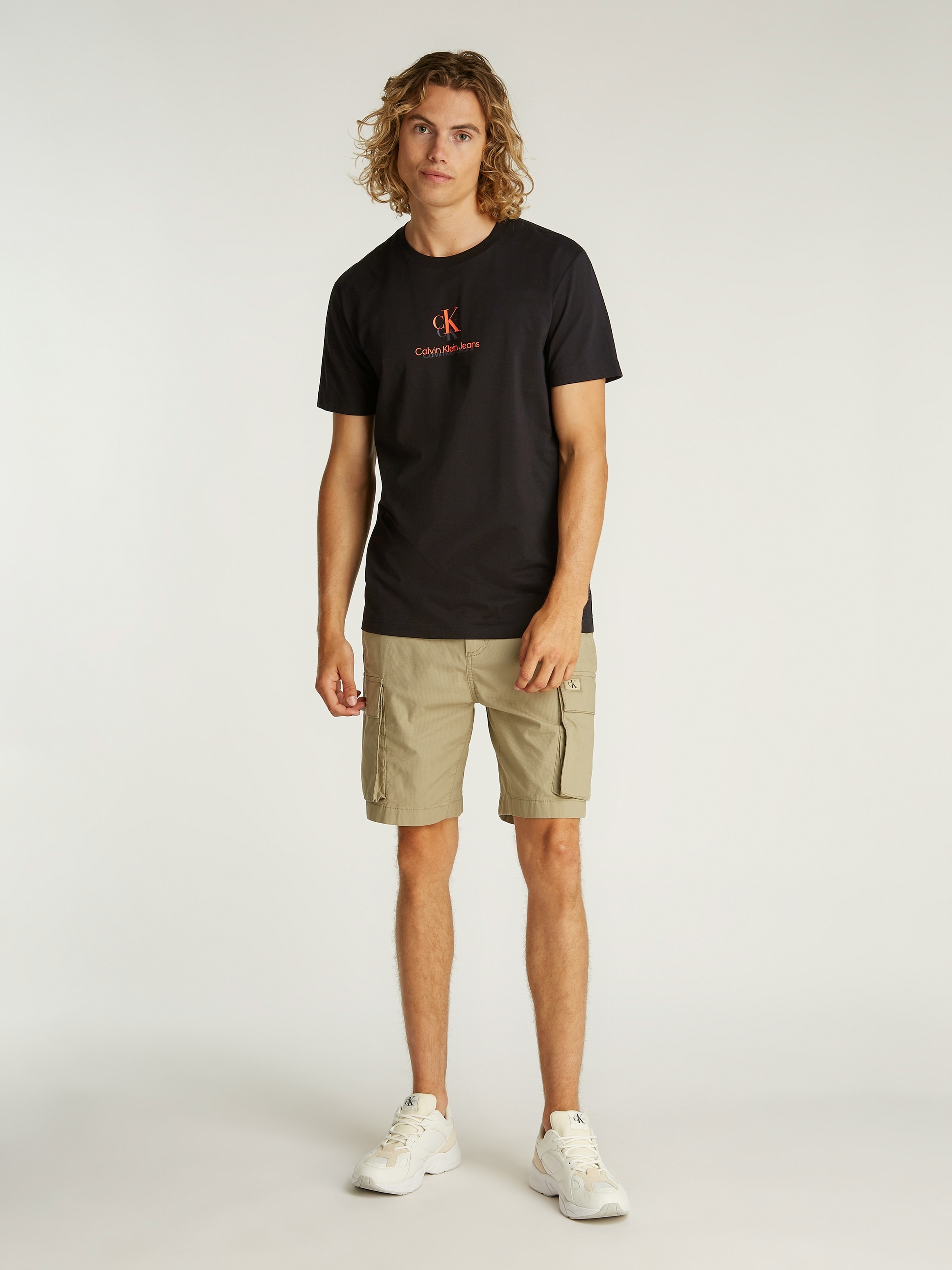 Calvin Klein Jeans T-Shirt »SHADOW LOGO TEE«, mit Logodruck