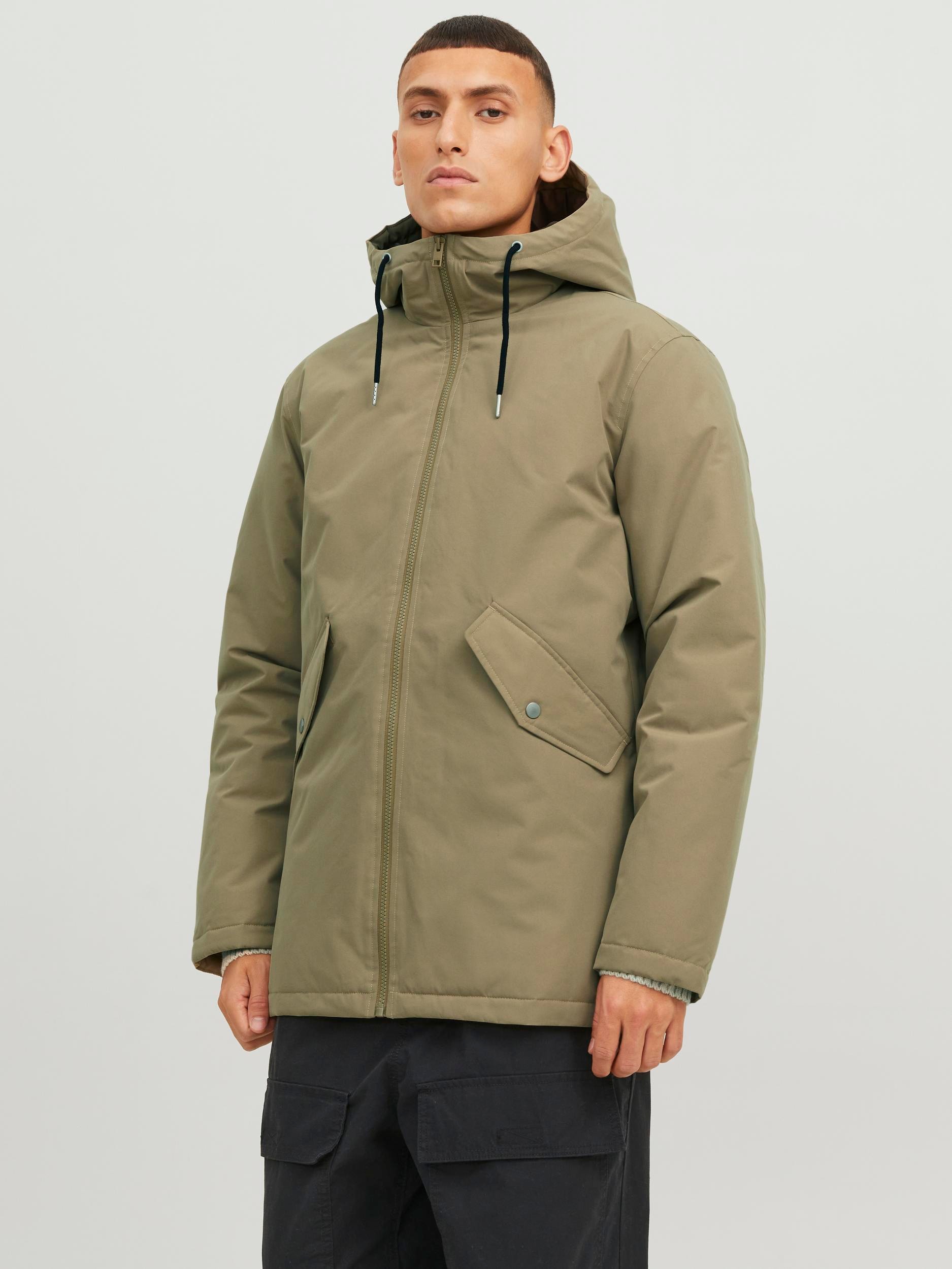 Jack & Jones Outdoorjacke »JJLOOP PARKA JACKET«, mit Kapuze