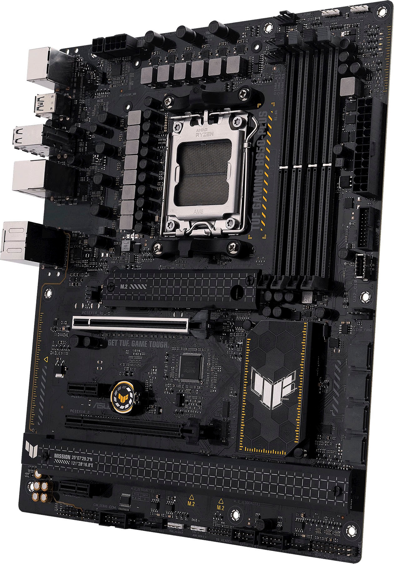 Asus Mainboard »TUF GAMING B650-PLUS«, Ryzen 7000, ATX, PCIe 5.0, DDR5-Speicher, 14 Power Stages