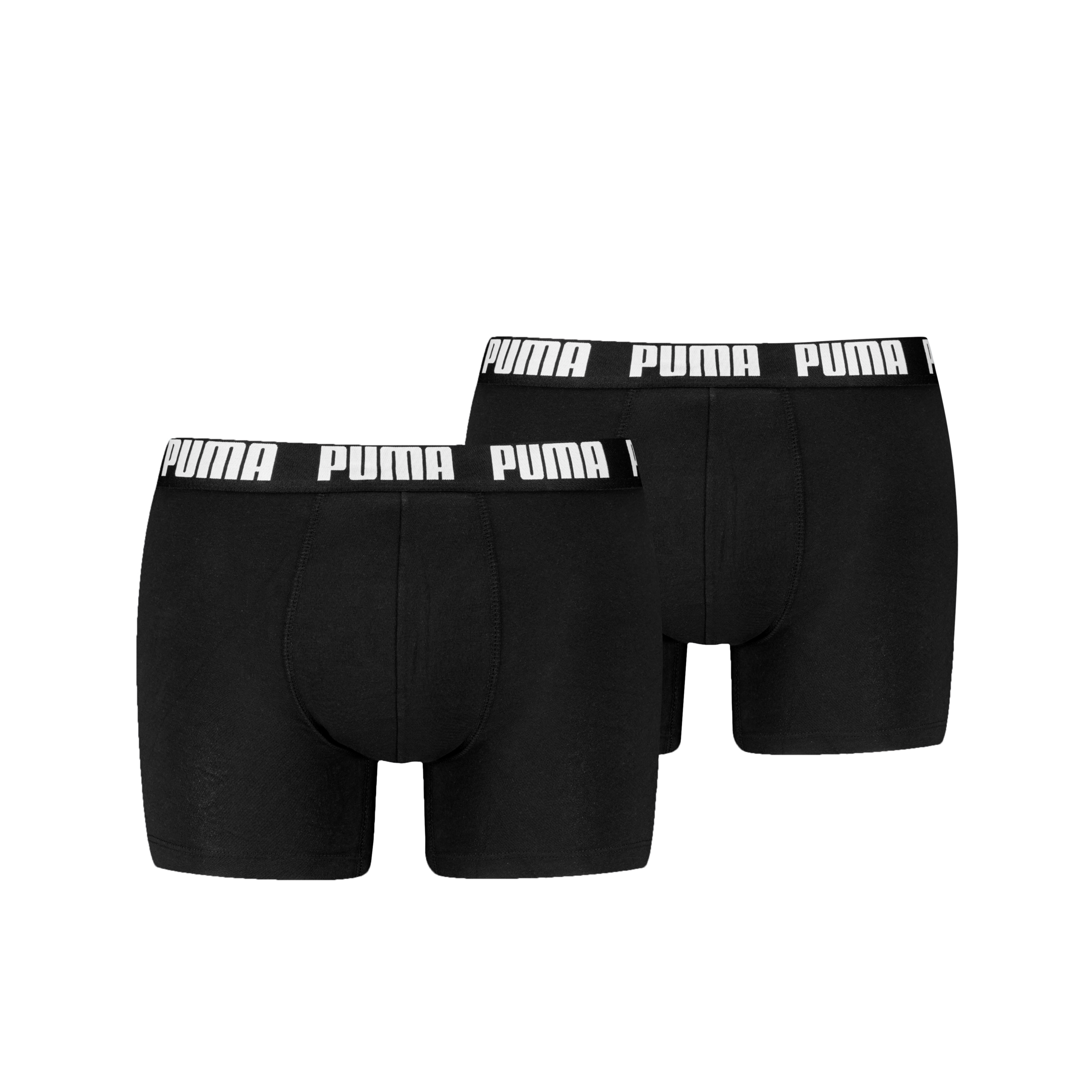 PUMA Boxershorts »PUMA MEN EVERYDAY BASIC BOXERS 2P« Packung, 2er-Pack, mit Puma Webbund