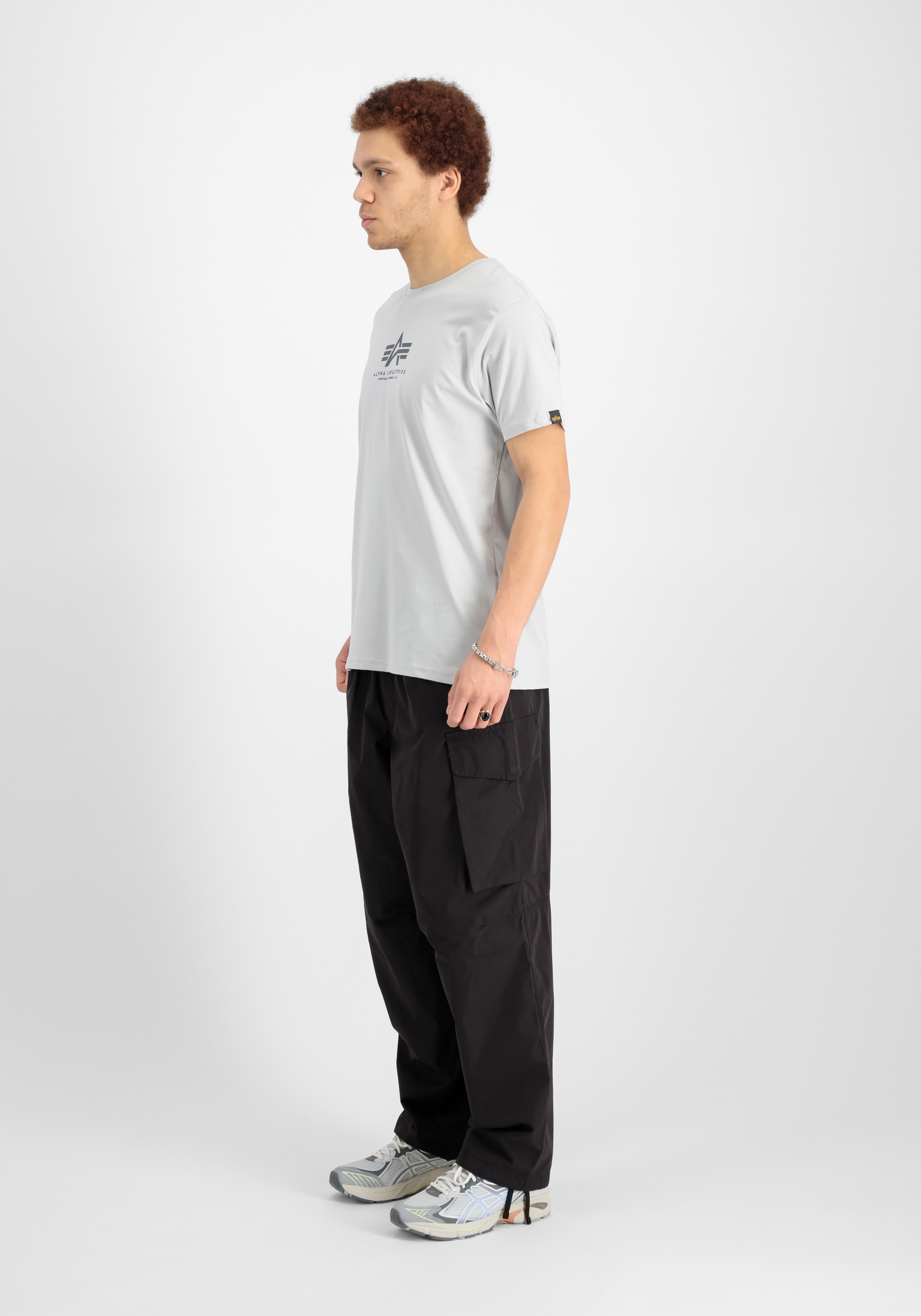 Alpha Industries T-Shirt »Alpha Industries Men - T-Shirts Basic T Mid Logo«