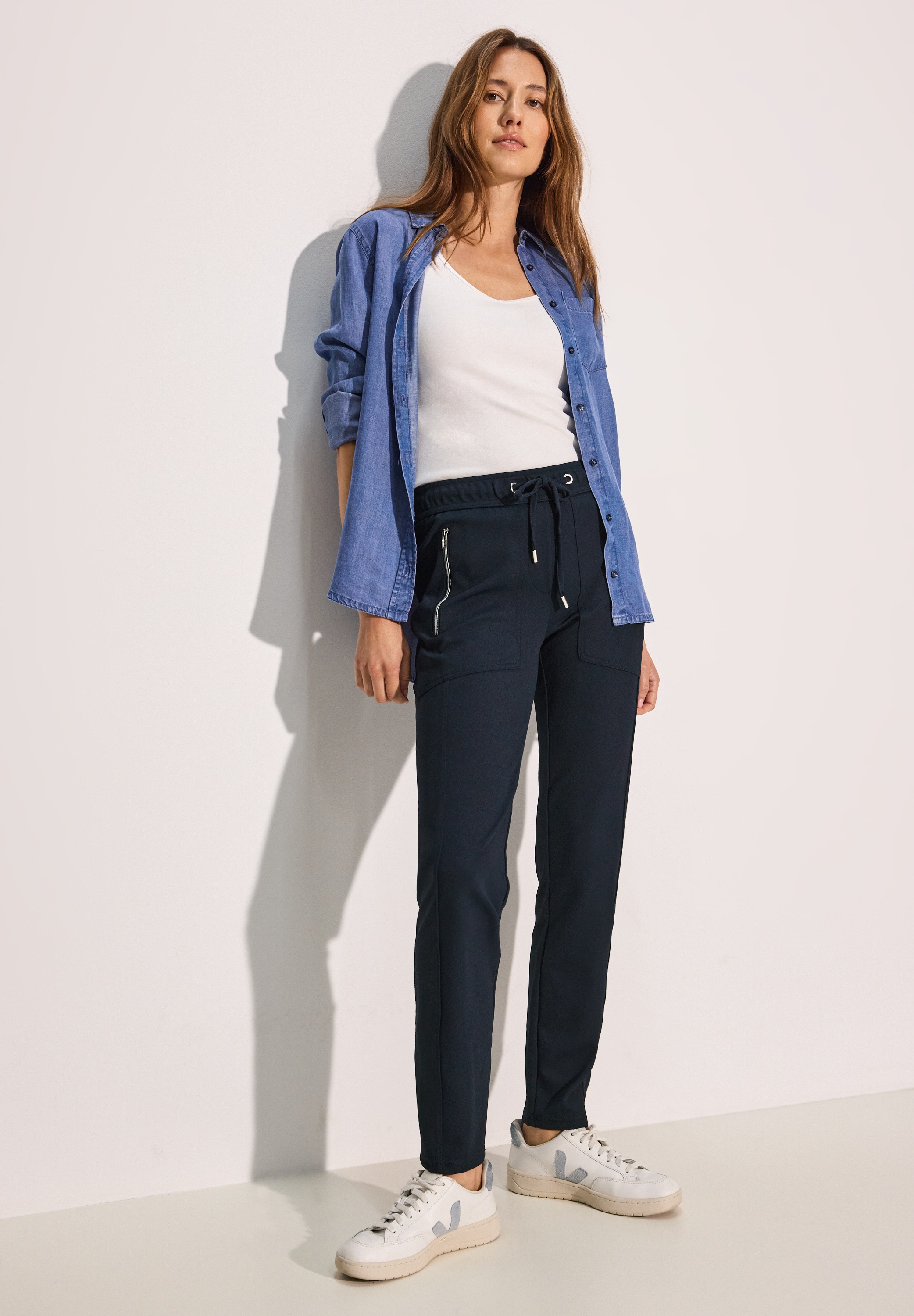 Cecil Homewearhose »Style Tracey«, mit Struktur