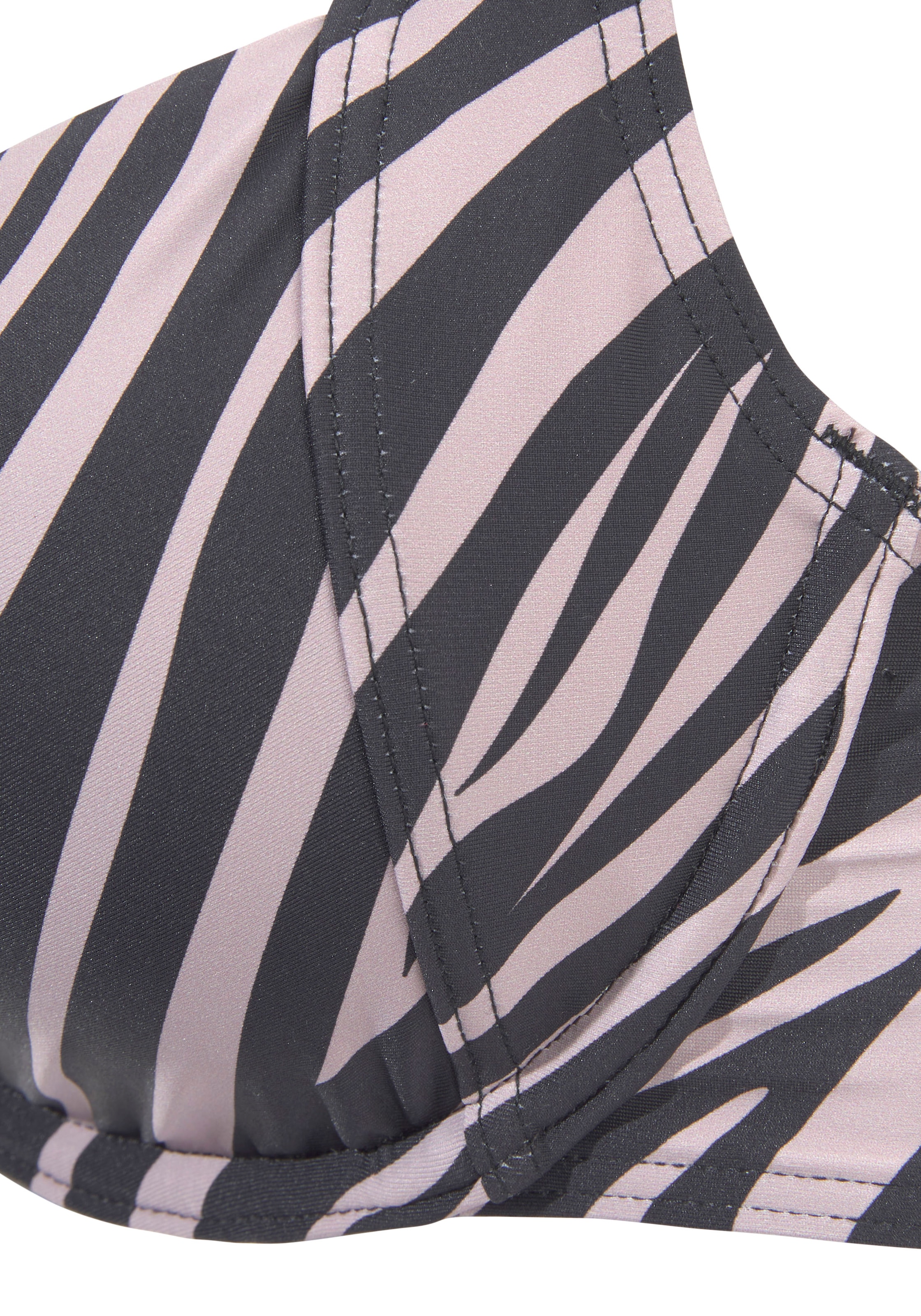 LASCANA Bügel-Bikini-Top »Kaa«, im Animal-Design