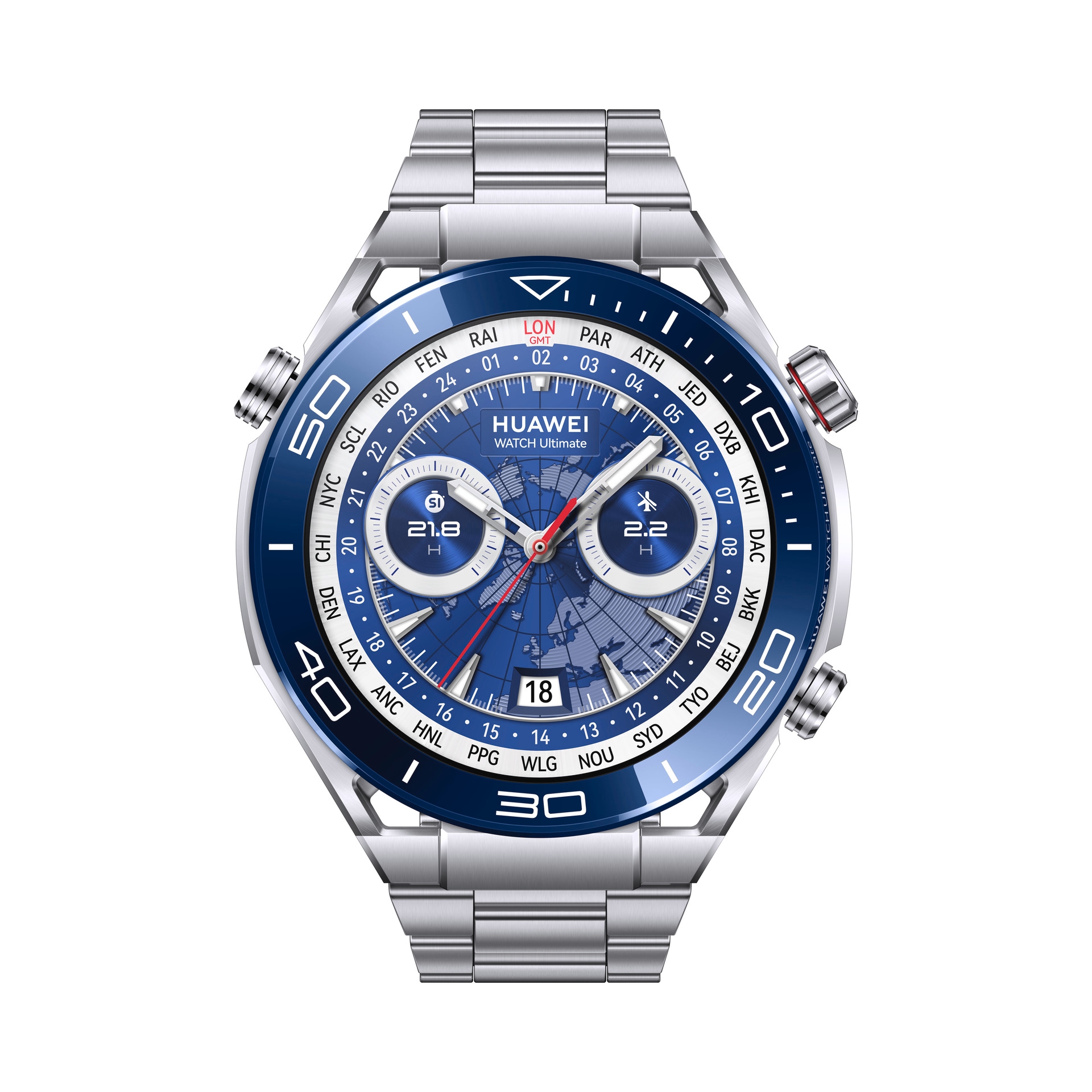 Huawei Smartwatch »Watch Ultimate«, (3,81 cm / 1,5 Zoll), Proprietär