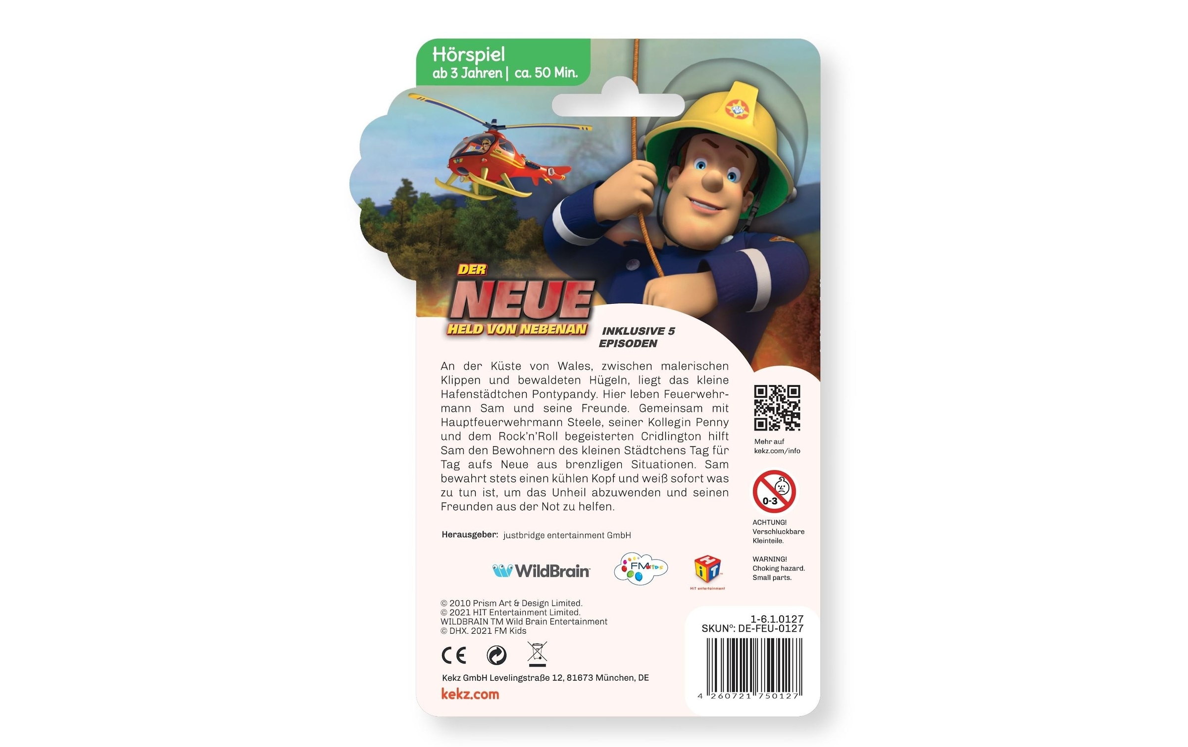 Hörbuch »Kekz Chip - Feuerwehrmann Sam«