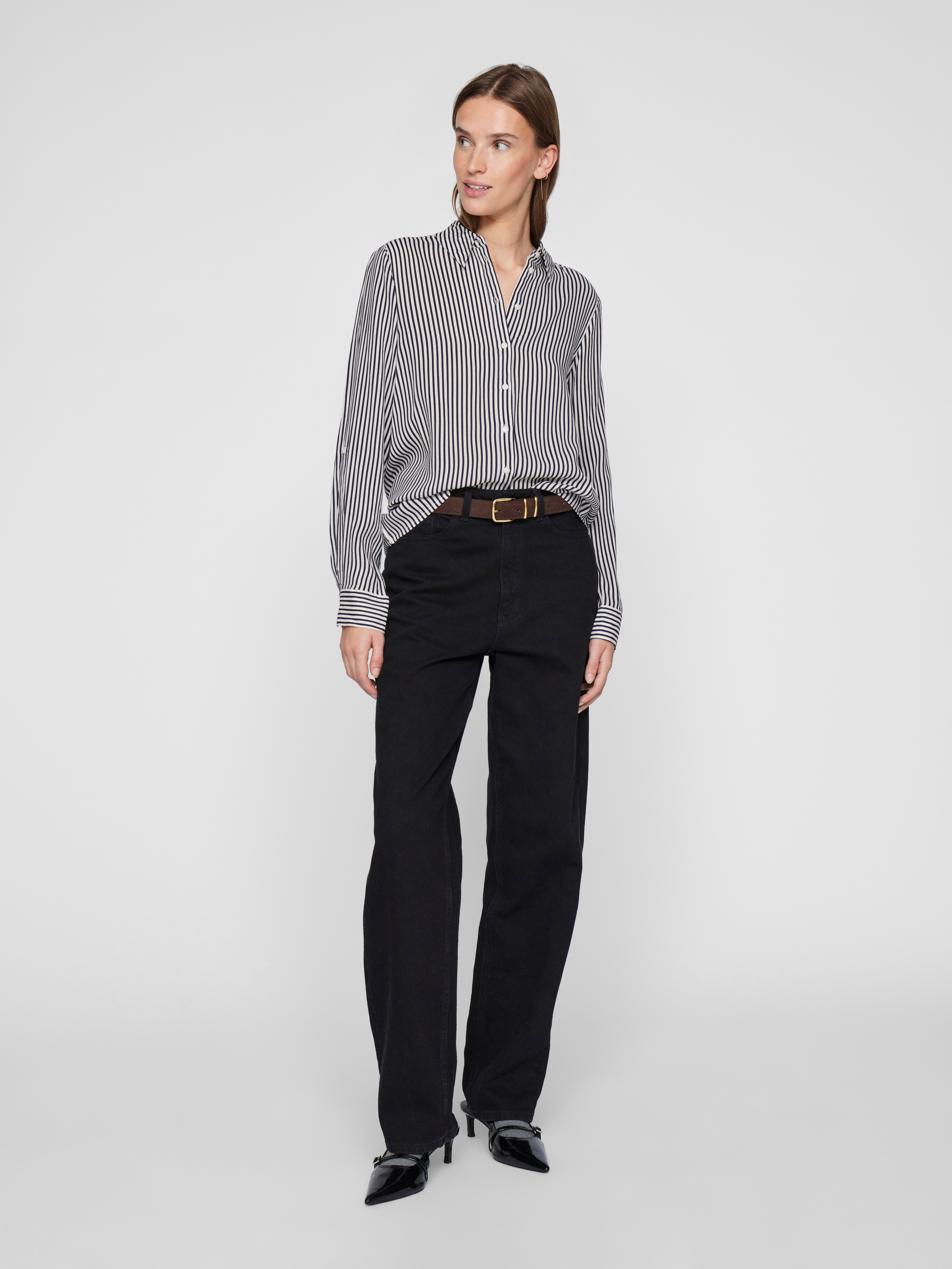 Vila Langarmbluse »VIROSA L/S SHIRT - NOOS«